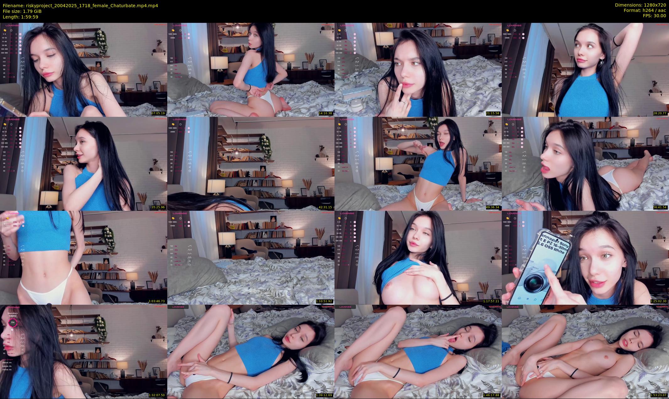 riskyproject — 120 minute Chaturbate couple cam show recording, 720p, Apr 20, 2025
