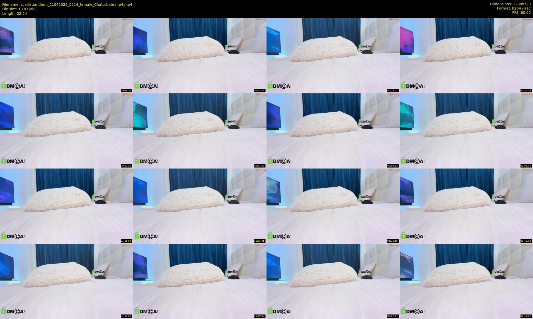 scarlettandtom — 3 minute Chaturbate couple cam show recording, 720p, Apr 21, 2025
