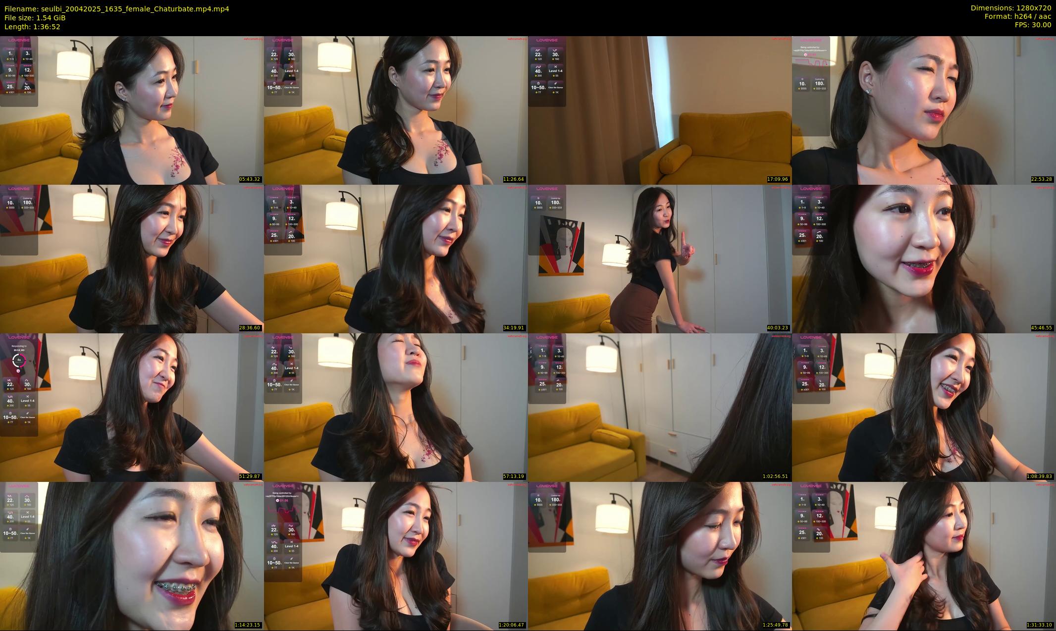 seulbi — 97 minute Chaturbate female cam show recording, 720p, Apr 20, 2025