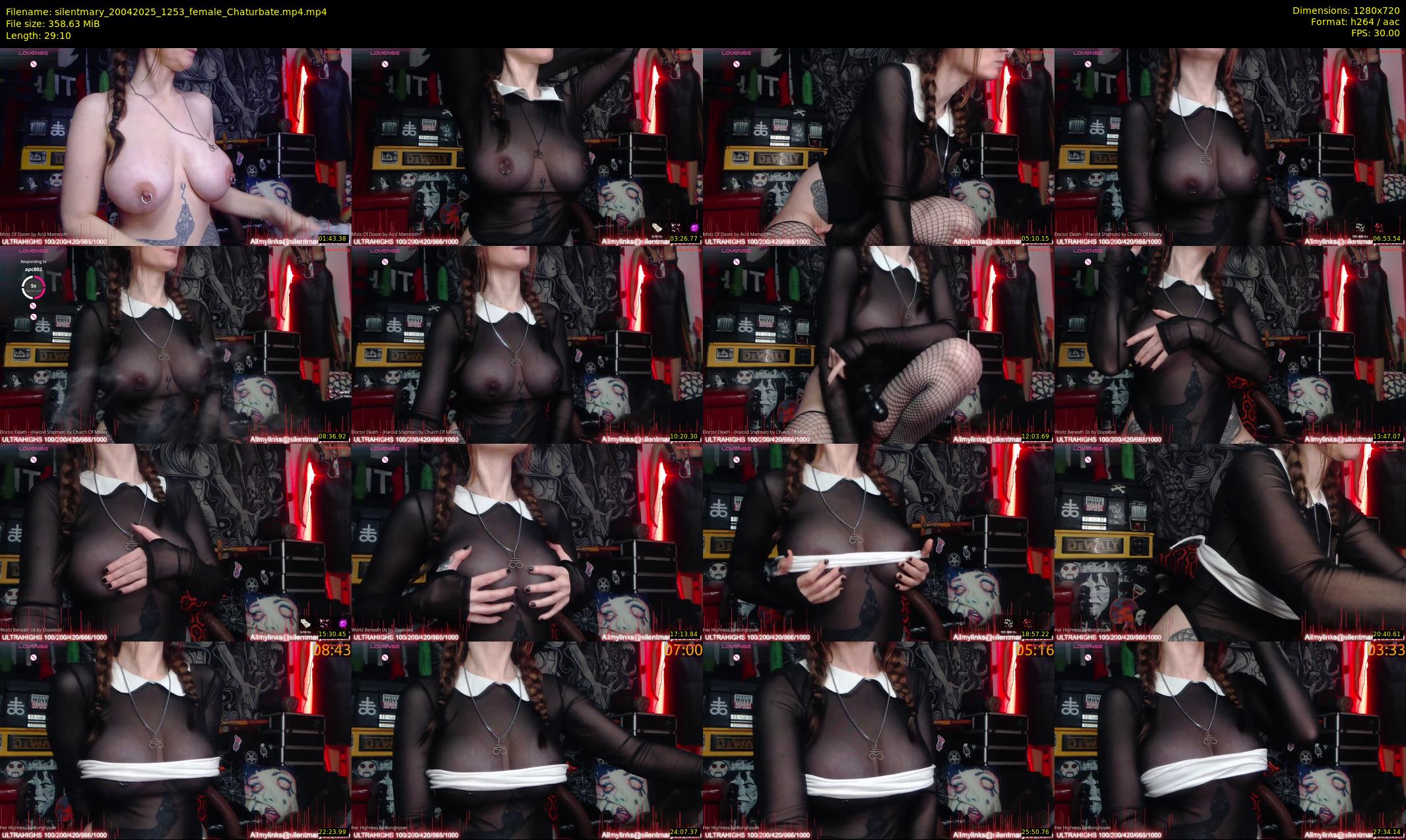 silentmary — 30 minute Chaturbate female cam show recording, 720p, Apr 20, 2025