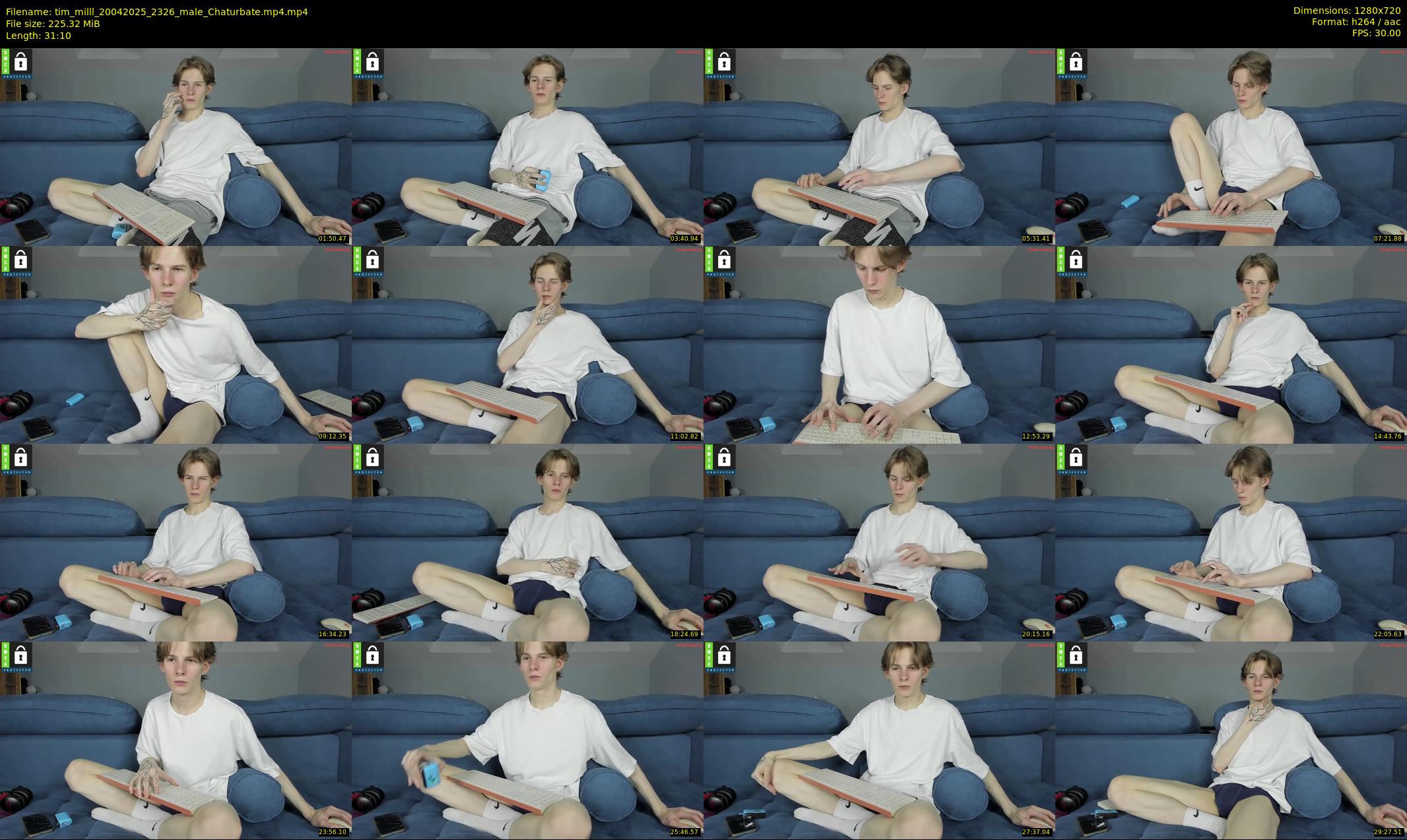 tim_milll — 32 minute Chaturbate male cam show recording, 720p, Apr 20, 2025
