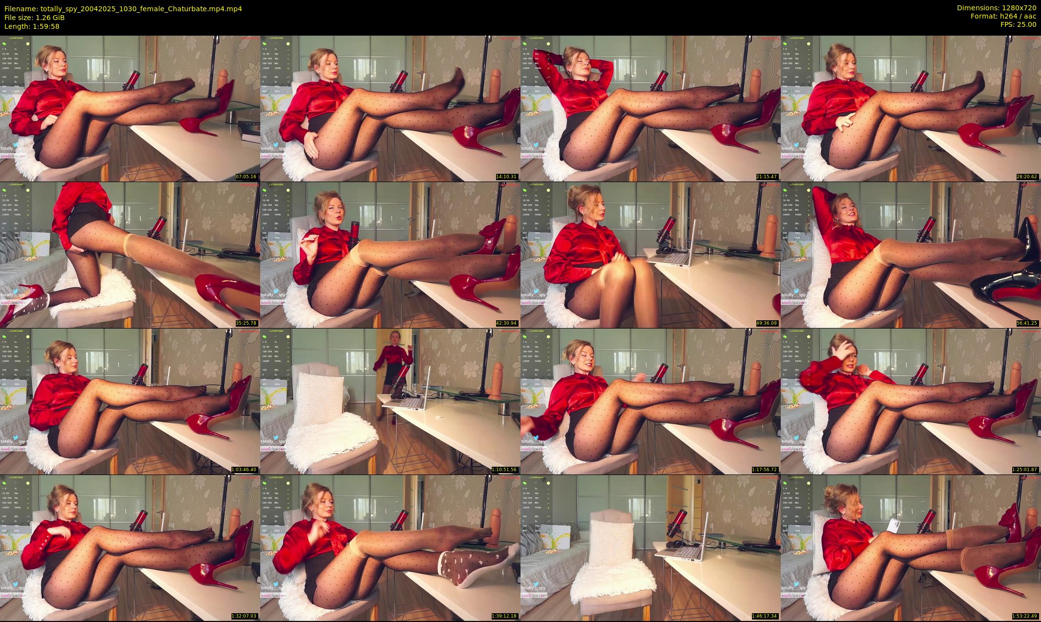 totally_spy — 120 minute Chaturbate female cam show recording, 720p, Apr 20, 2025