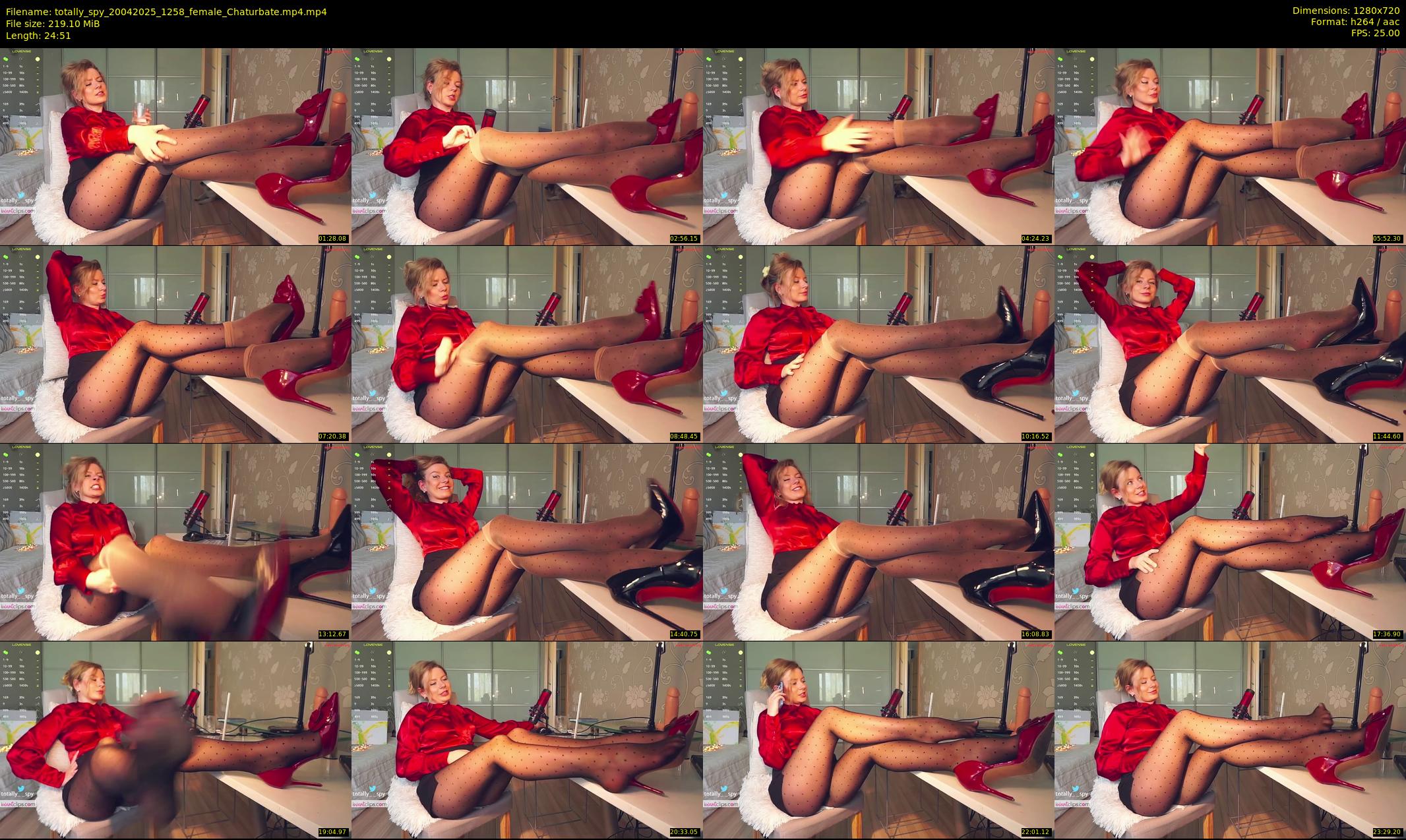 totally_spy — 25 minute Chaturbate female cam show recording, 720p, Apr 20, 2025
