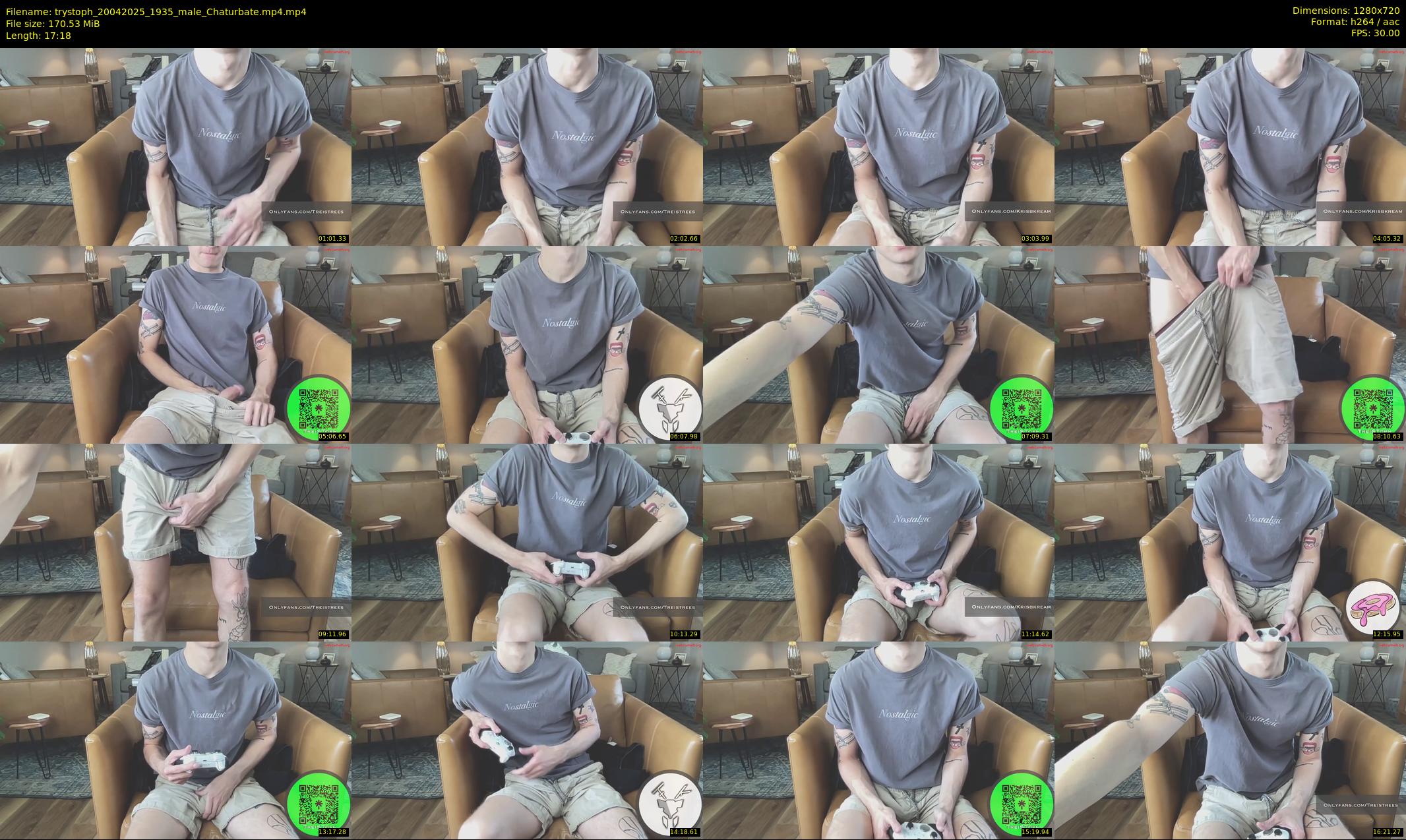 trystoph — 18 minute Chaturbate male cam show recording, 720p, Apr 20, 2025