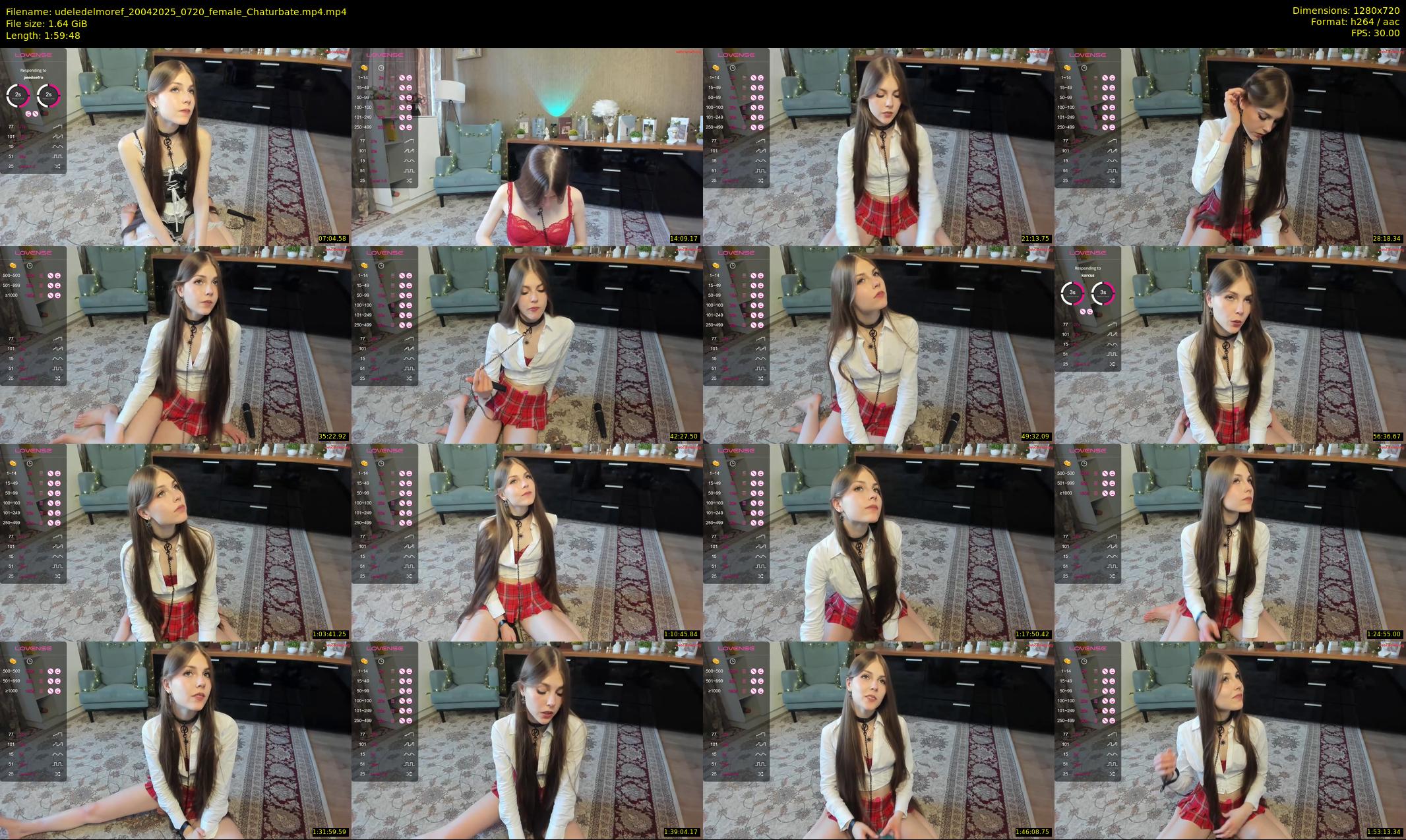 udeledelmoref — 120 minute Chaturbate female cam show recording, 720p, Apr 20, 2025
