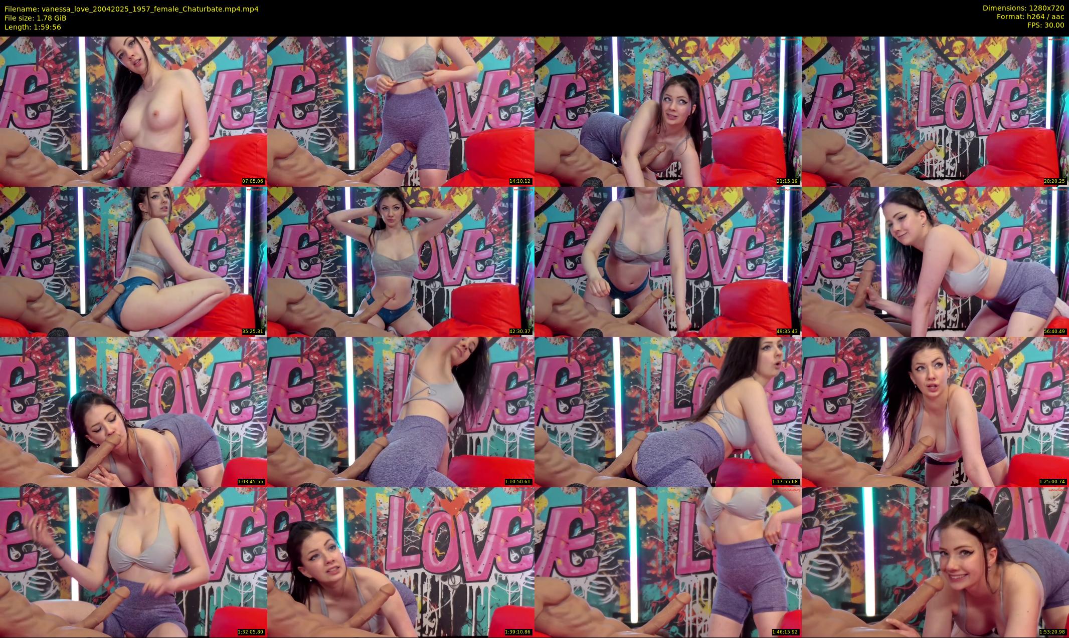 vanessa_love — 120 minute Chaturbate female cam show recording, 720p, Apr 20, 2025