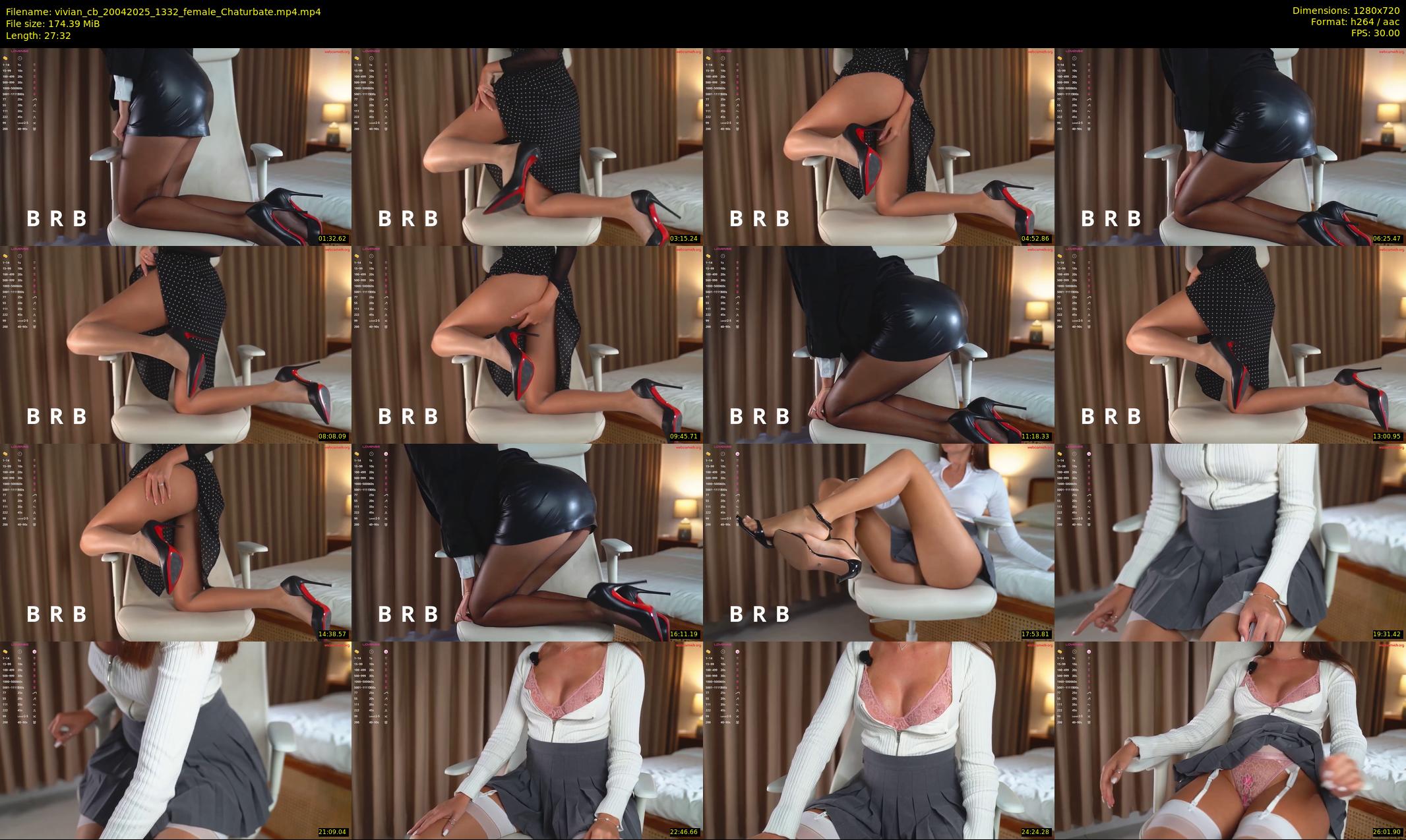 vivian_cb — 28 minute Chaturbate female cam show recording, 720p, Apr 20, 2025