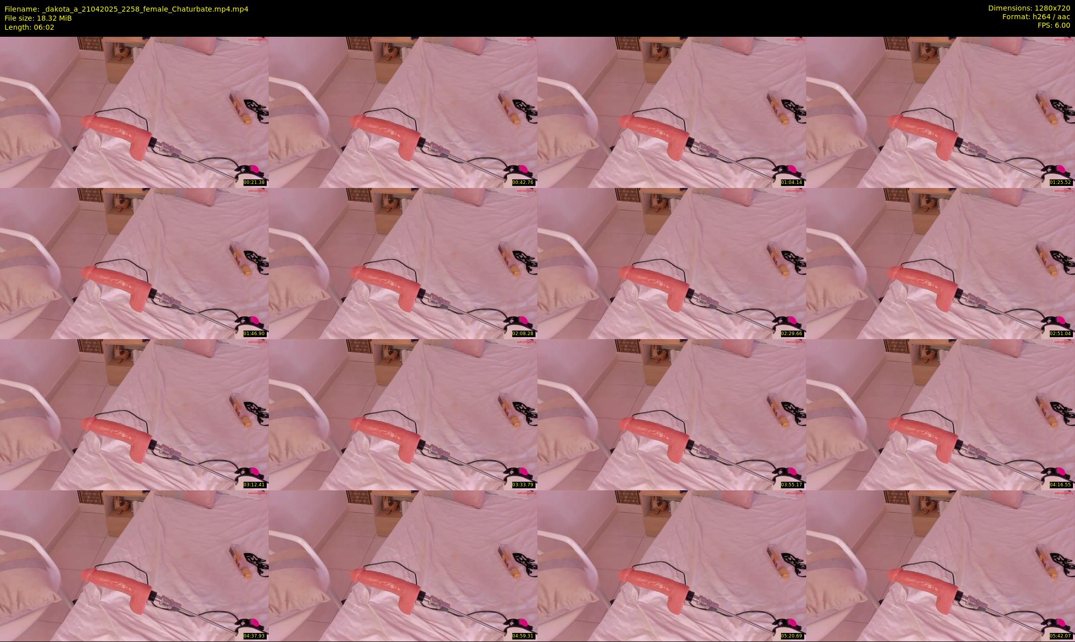 _dakota_a — 7 minute Chaturbate female cam show recording, 720p, Apr 21, 2025