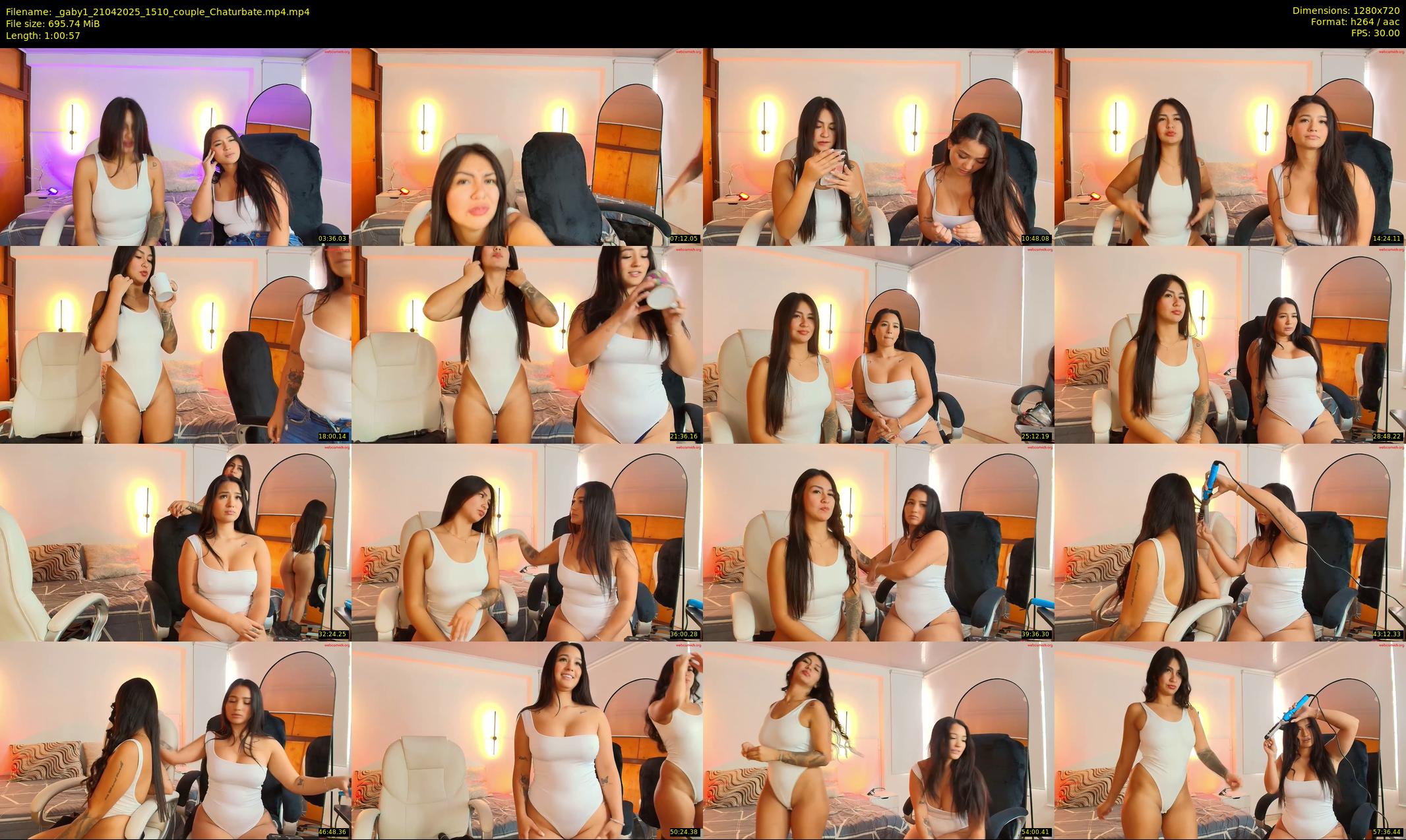 _gaby1 — 61 minute Chaturbate female cam show recording, 720p, Apr 21, 2025