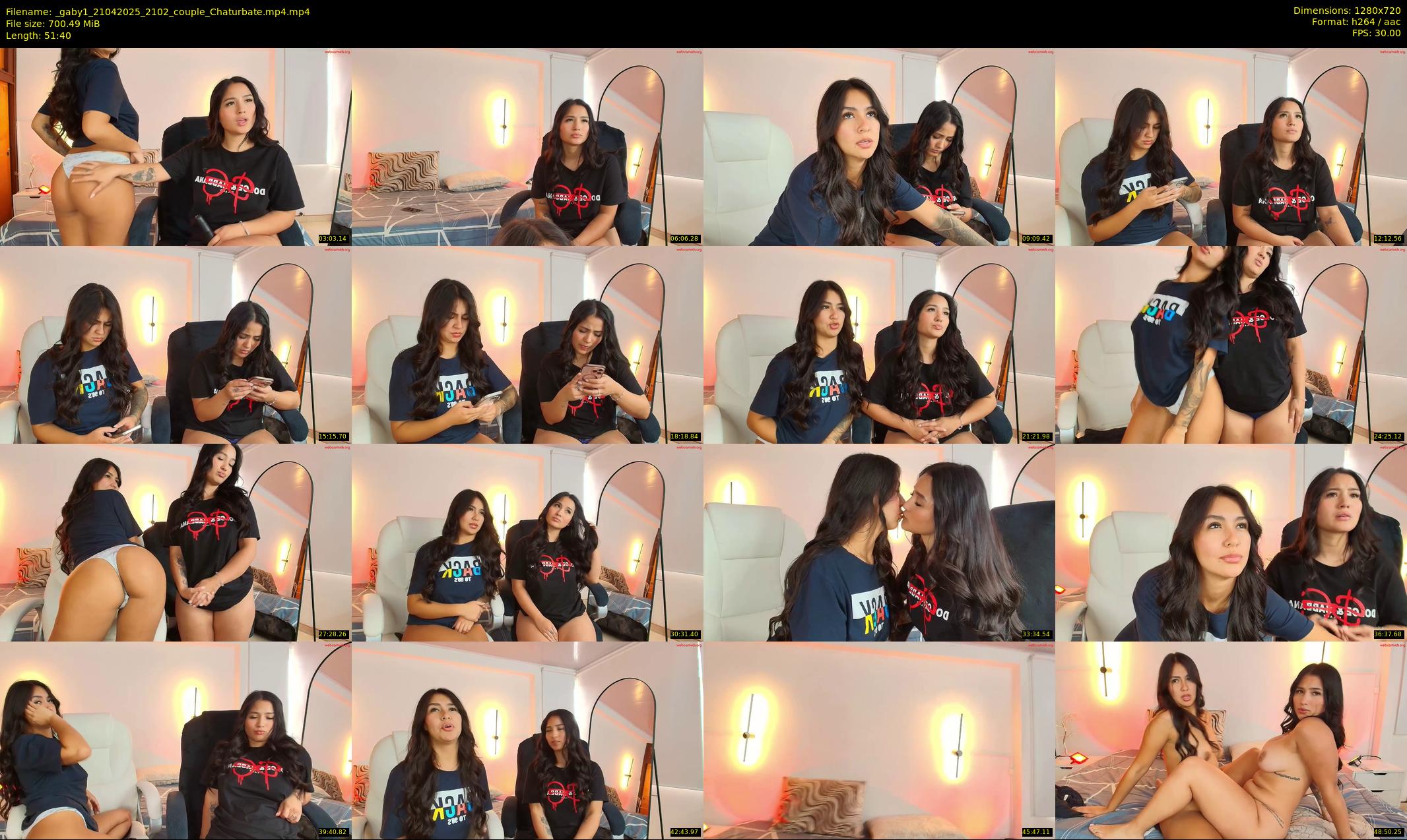 _gaby1 — 52 minute Chaturbate female cam show recording, 720p, Apr 21, 2025
