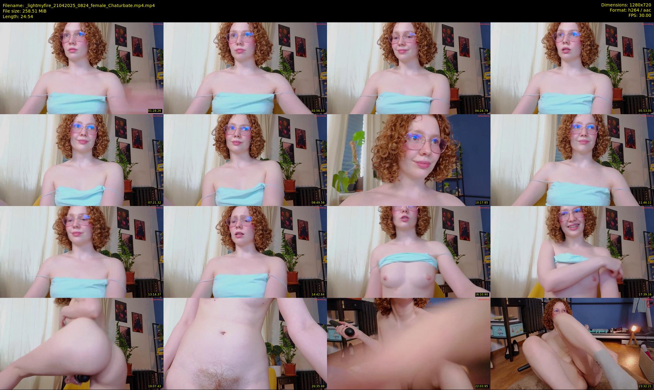 _lightmyfire — 25 minute Chaturbate female cam show recording, 720p, Apr 21, 2025