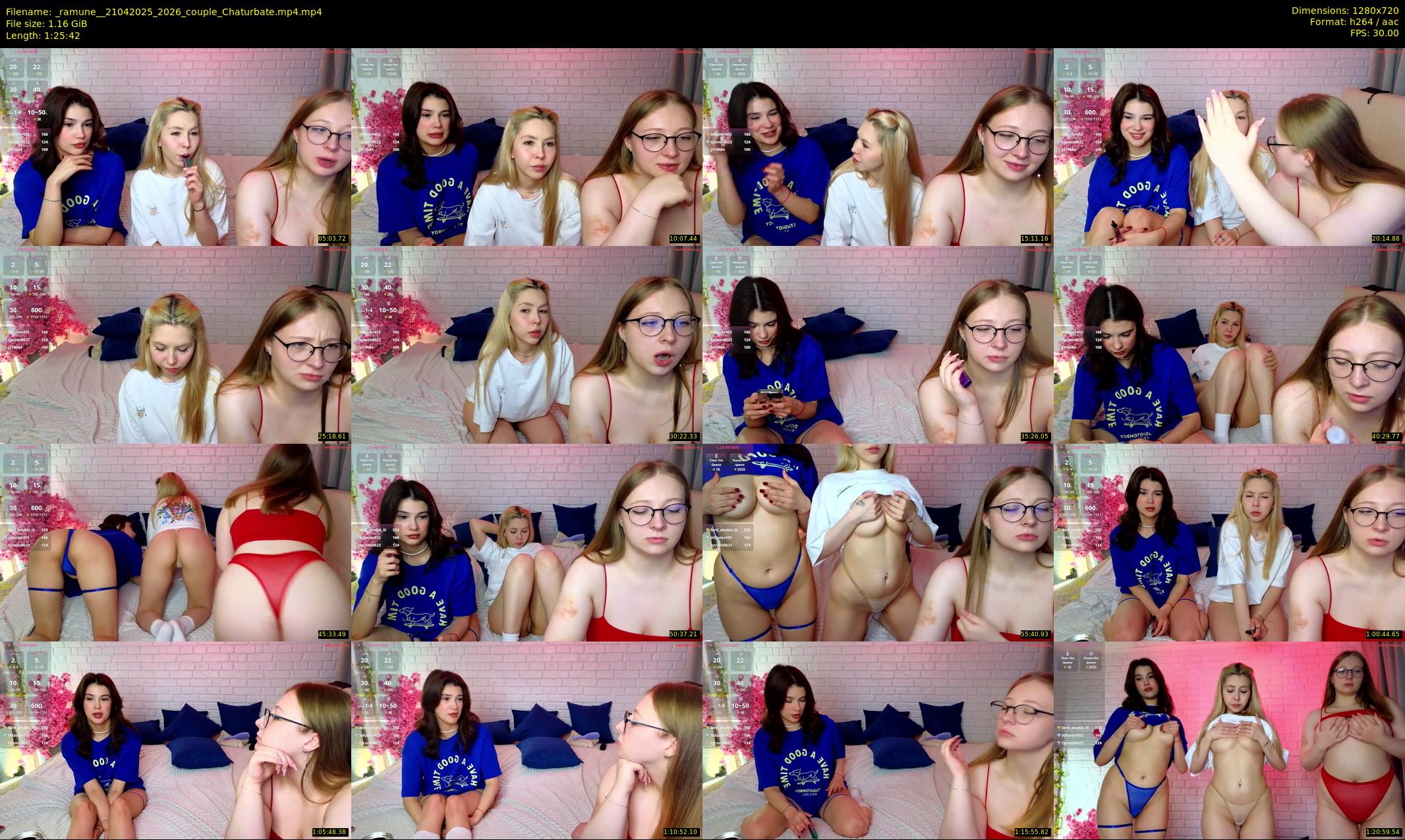 _ramune_ — 86 minute Chaturbate couple cam show recording, 720p, Apr 21, 2025
