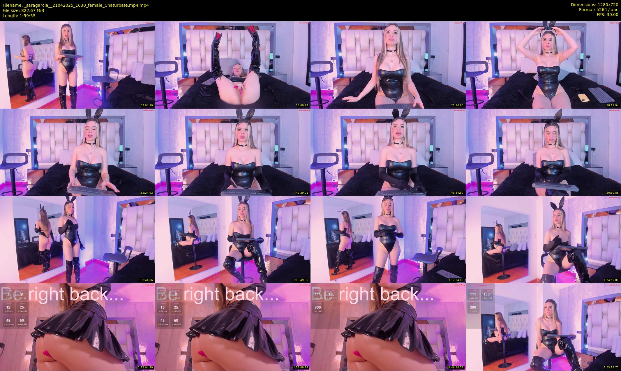 _saragarcia_ — 120 minute Chaturbate female cam show recording, 720p, Apr 21, 2025
