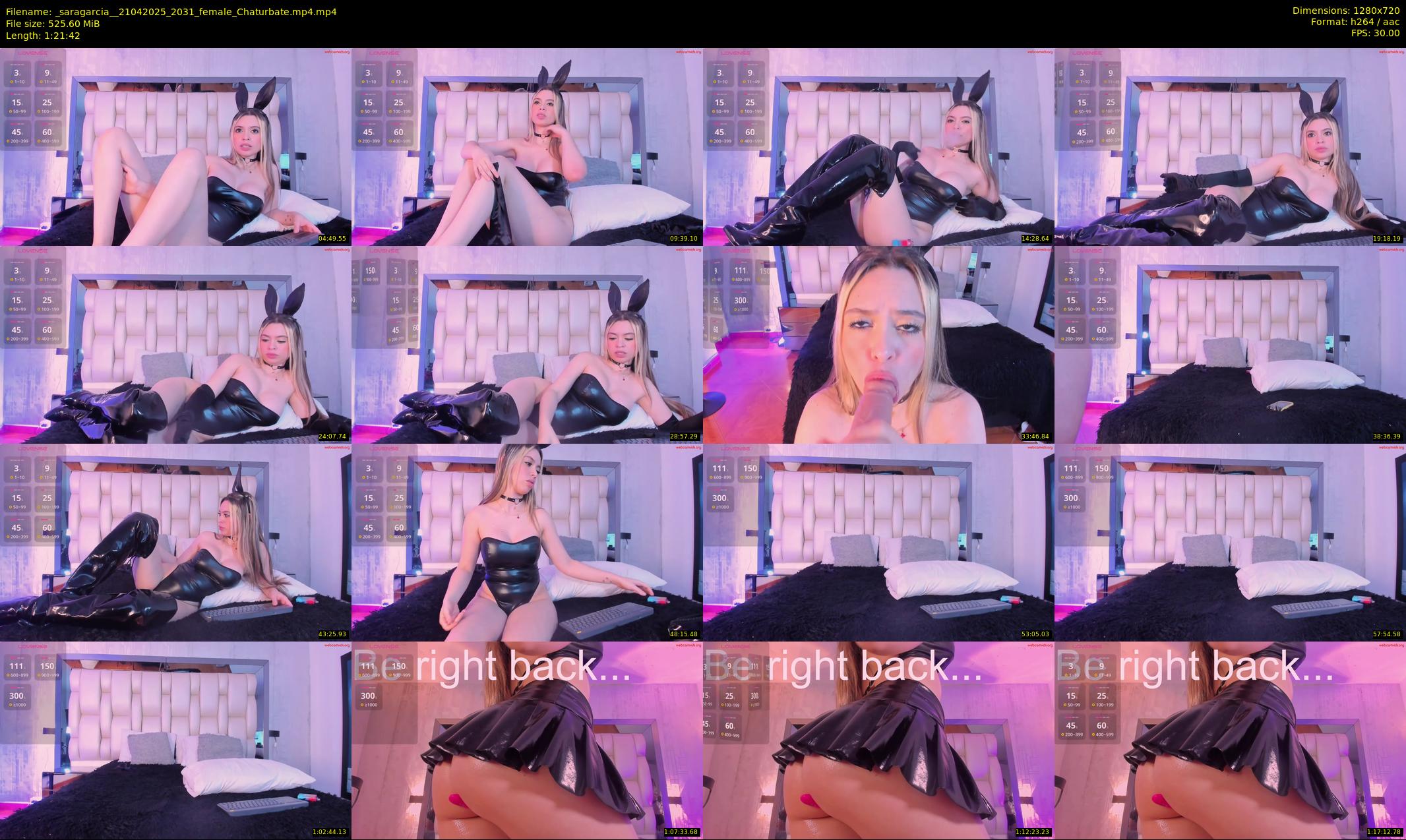 _saragarcia_ — 82 minute Chaturbate female cam show recording, 720p, Apr 21, 2025