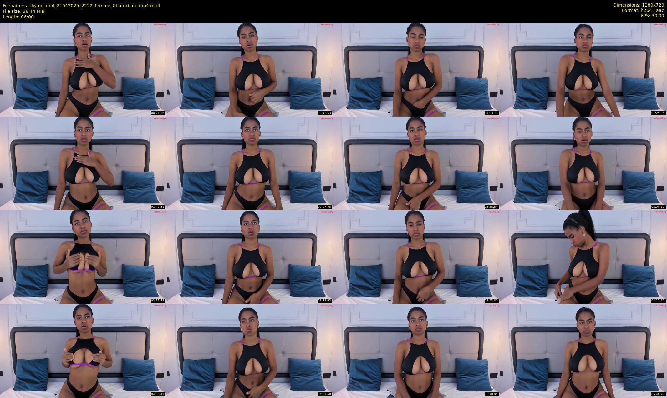aaliyah_mml — 6 minute Chaturbate female cam show recording, 720p, Apr 21, 2025