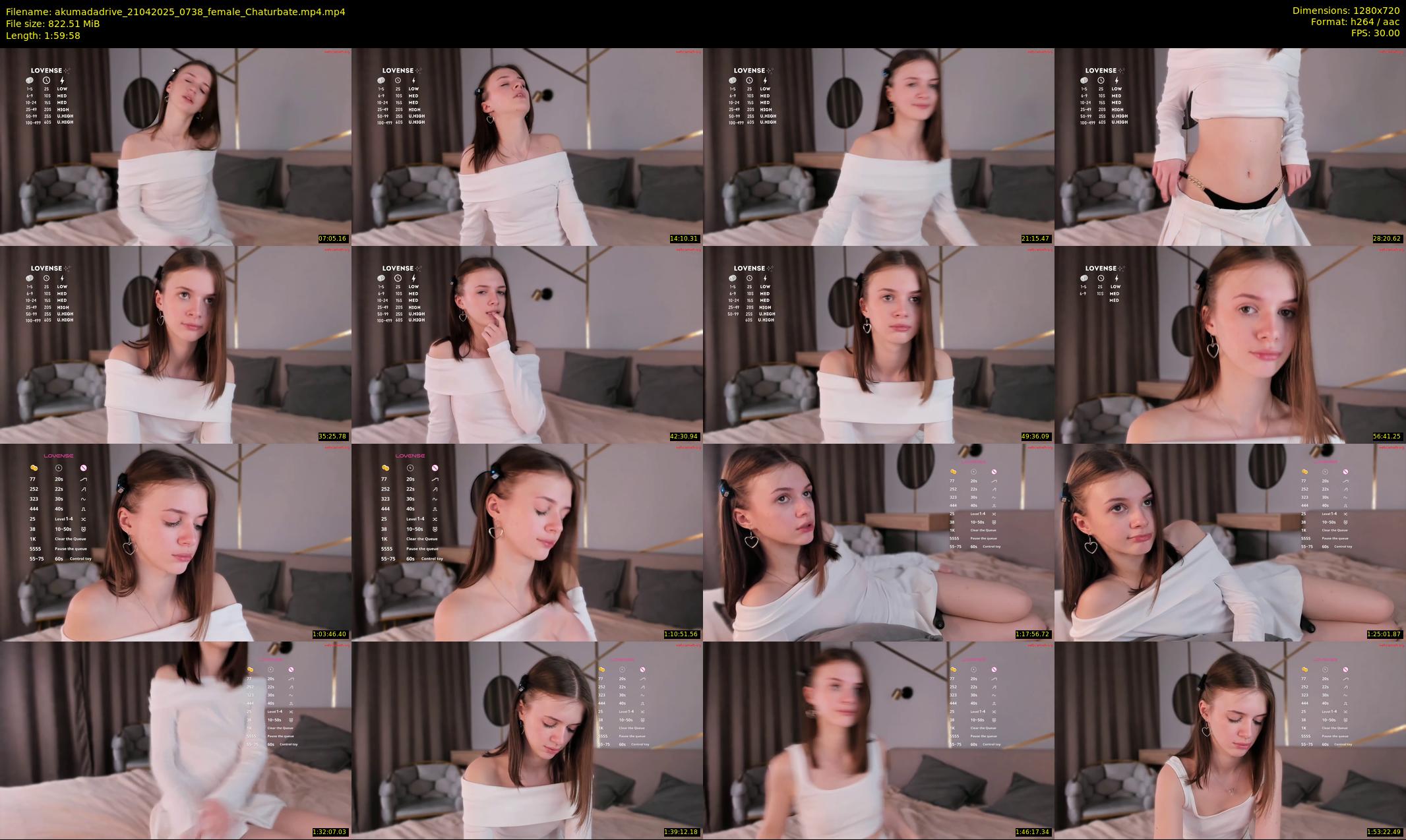 akumadadrive — 120 minute Chaturbate female cam show recording, 720p, Apr 21, 2025