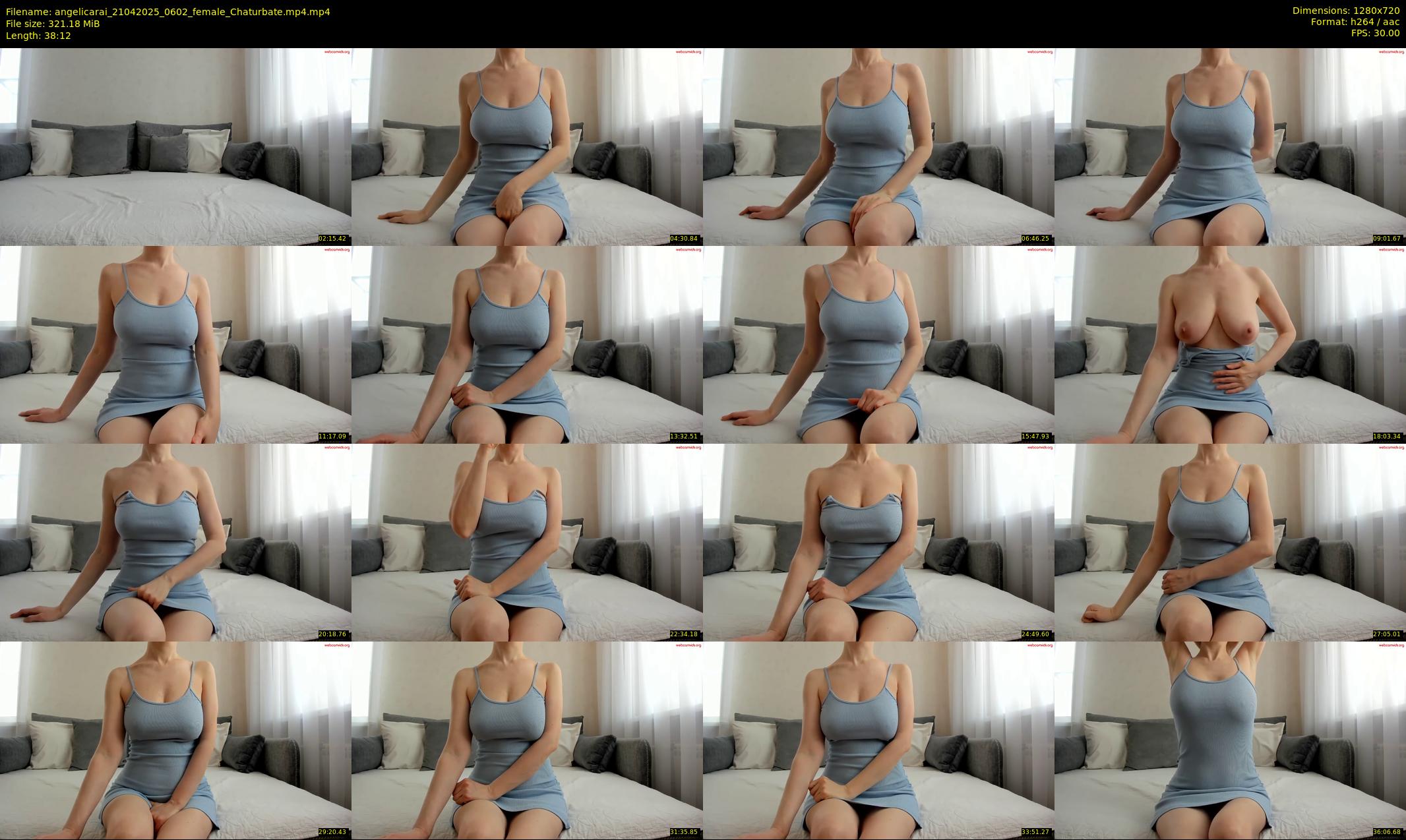 angelicarai — 39 minute Chaturbate female cam show recording, 720p, Apr 21, 2025