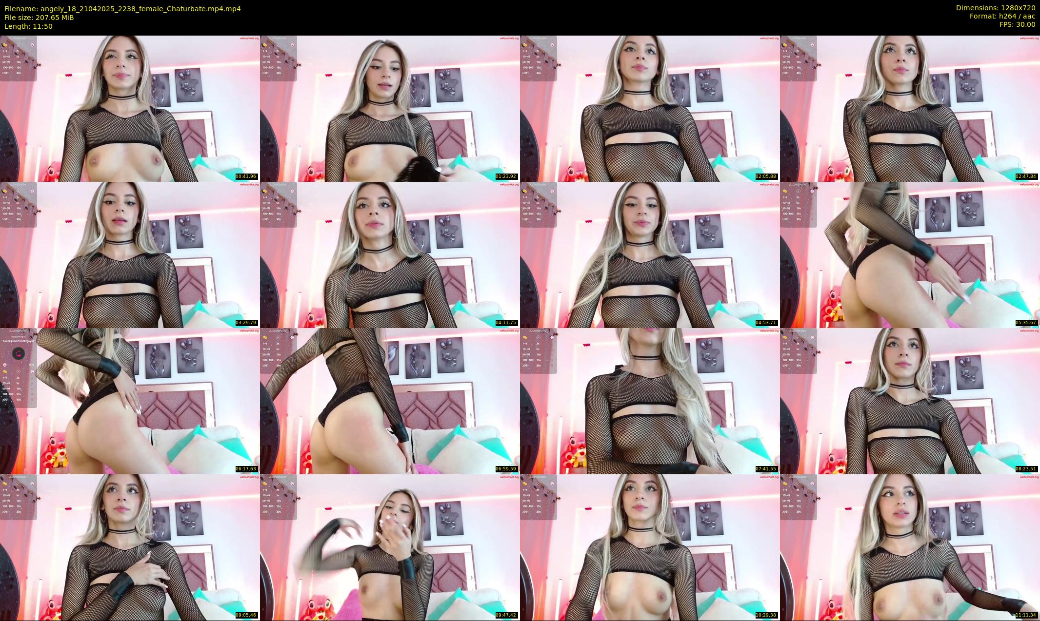 angely_18 — 12 minute Chaturbate female cam show recording, 720p, Apr 21, 2025