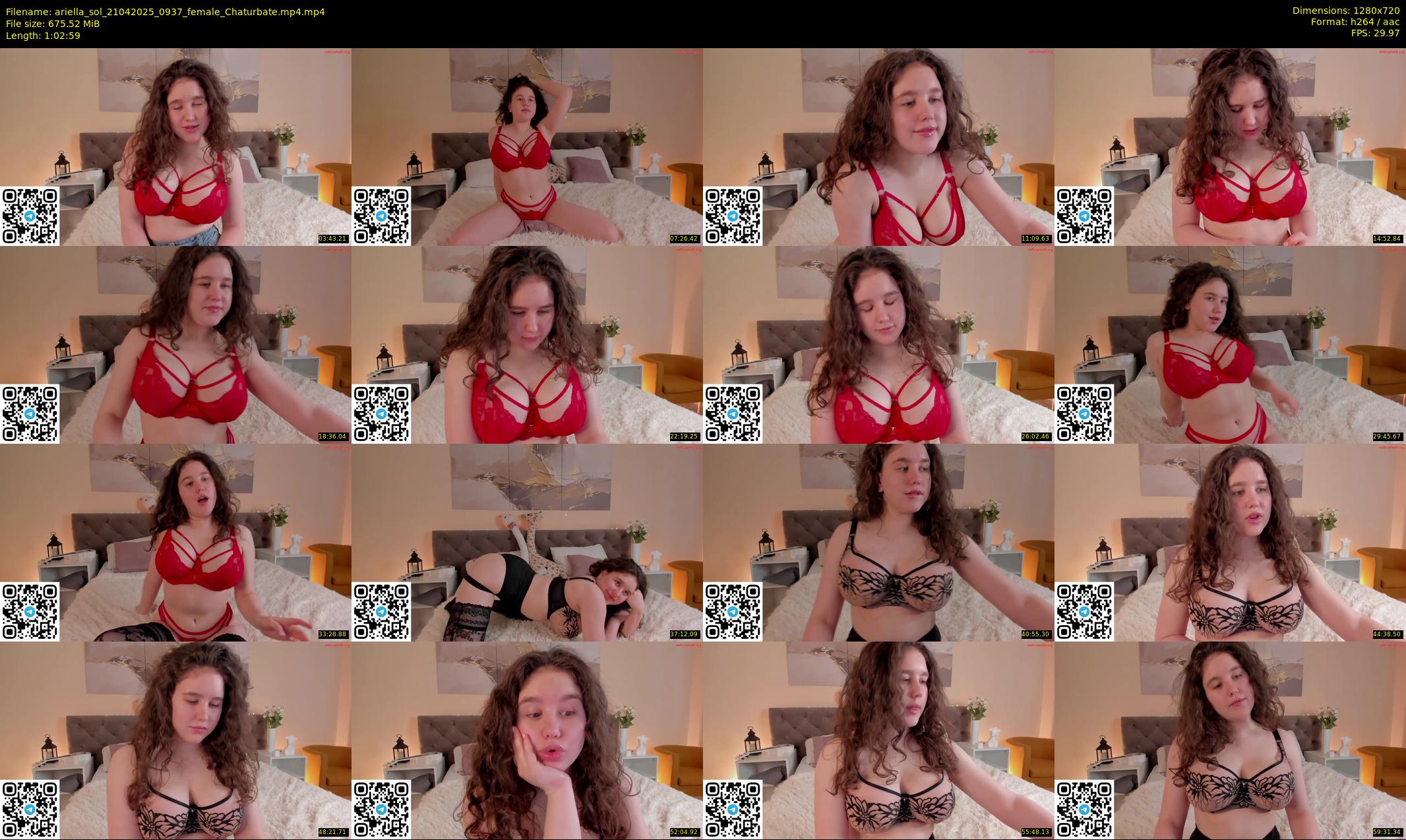 ariella_sol — 63 minute Chaturbate female cam show recording, 720p, Apr 21, 2025