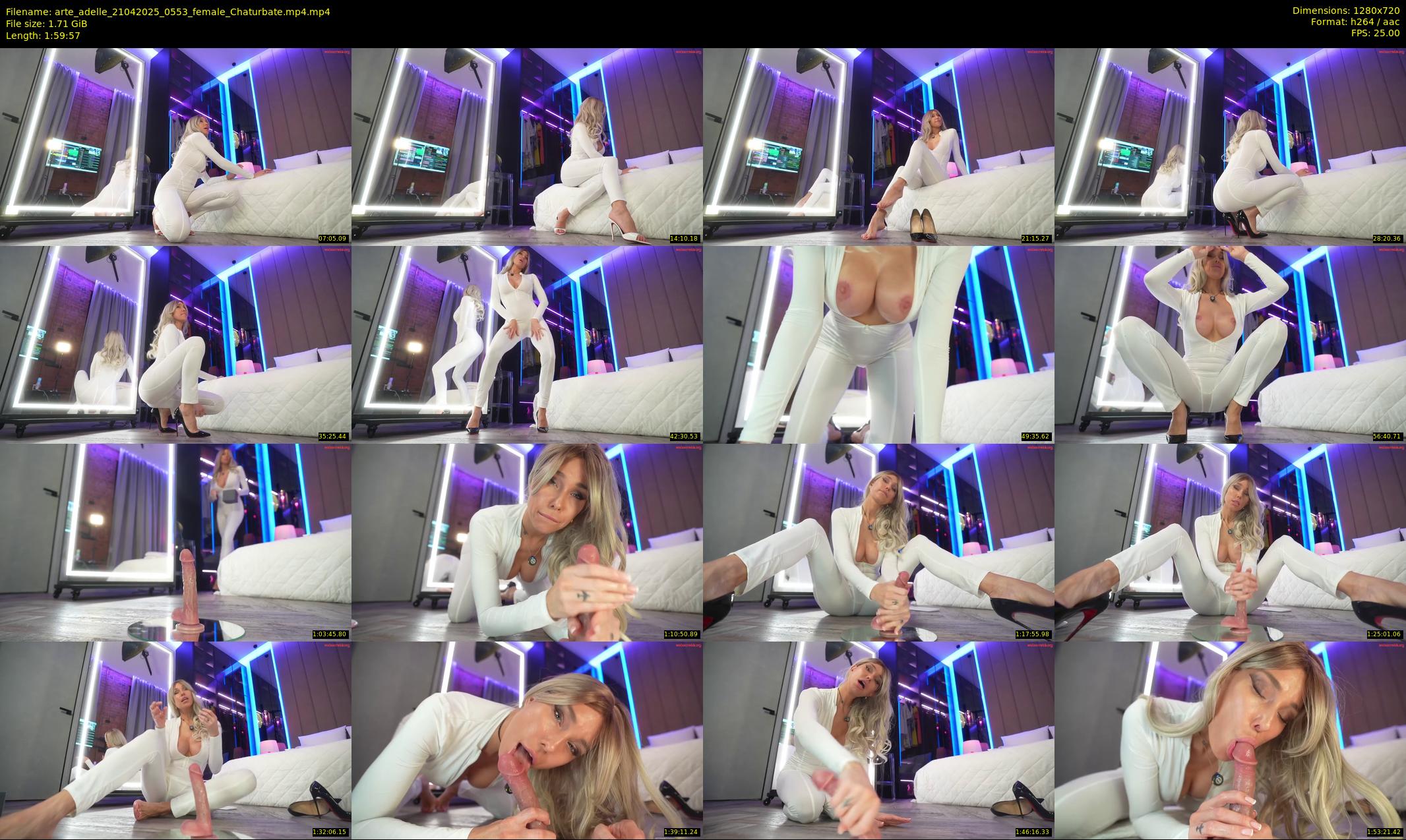 arte_adelle — 120 minute Chaturbate female cam show recording, 720p, Apr 21, 2025