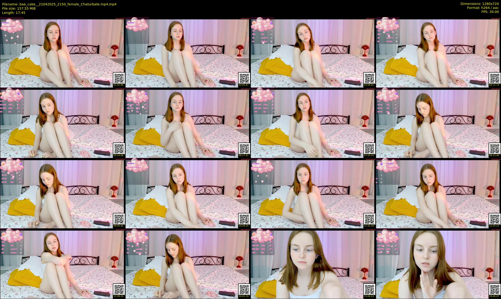 bae_cake_ — 18 minute Chaturbate female cam show recording, 720p, Apr 21, 2025