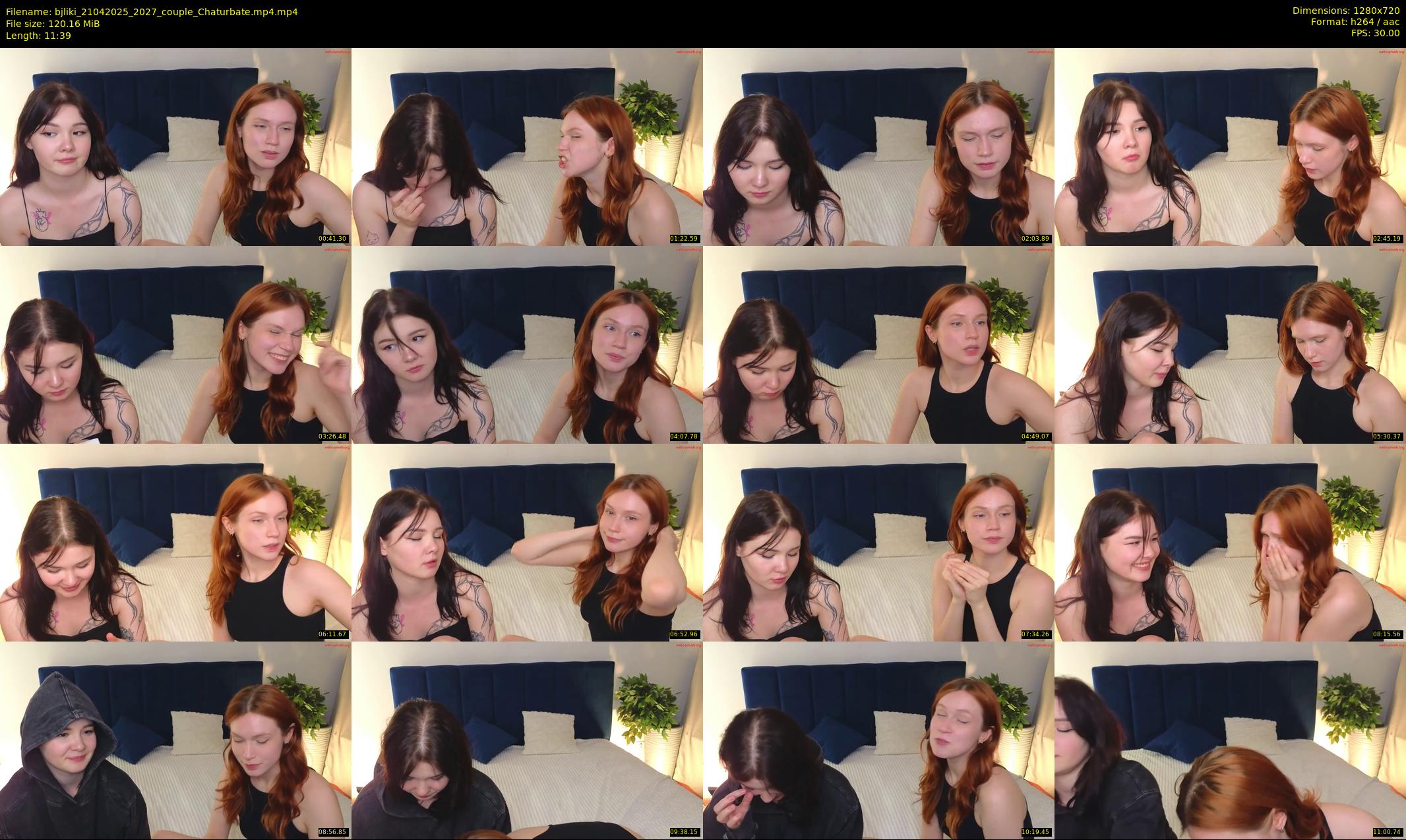 bjliki — 12 minute Chaturbate couple cam show recording, 720p, Apr 21, 2025