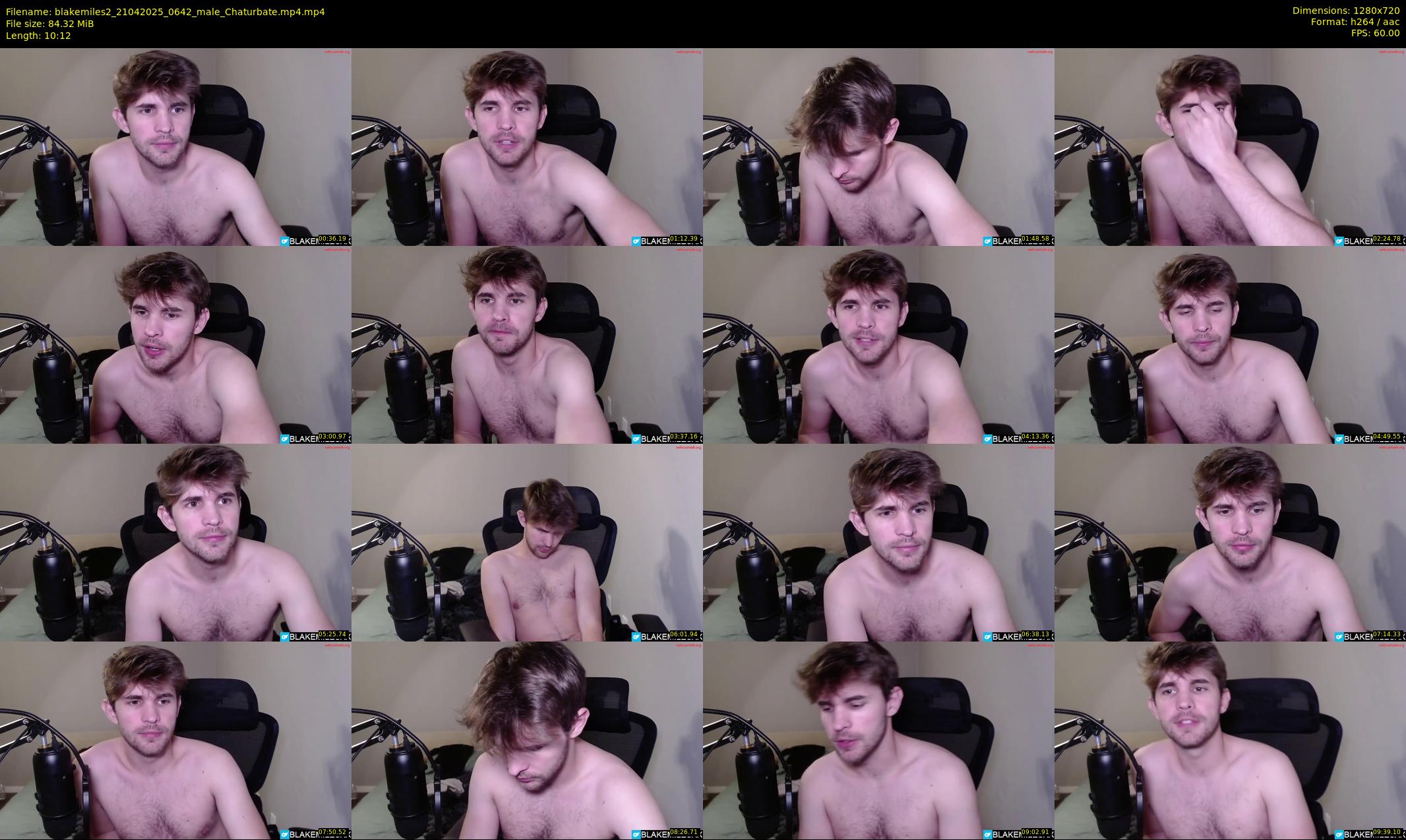 blakemiles2 — 11 minute Chaturbate male cam show recording, 720p, Apr 21, 2025