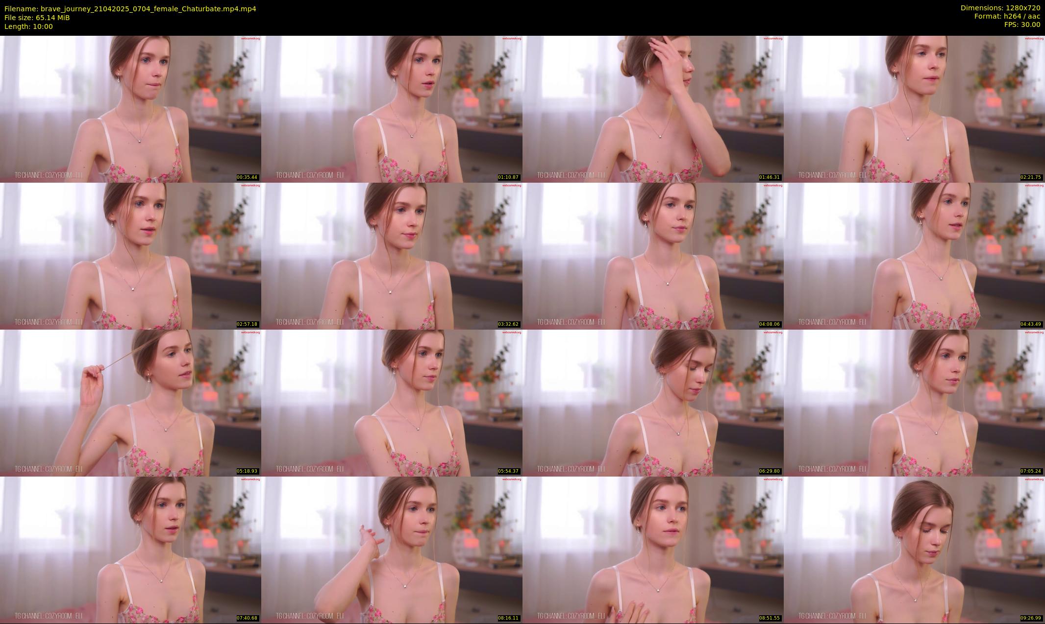 brave_journey — 10 minute Chaturbate female cam show recording, 720p, Apr 21, 2025