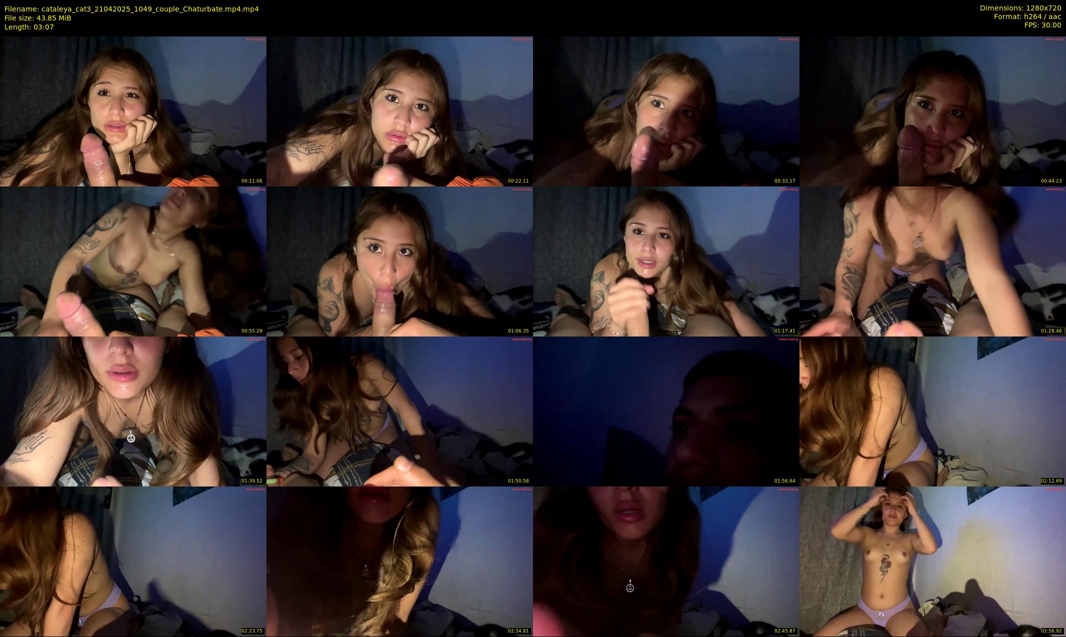 cataleya_cat3 — 4 minute Chaturbate couple cam show recording, 720p, Apr 21, 2025