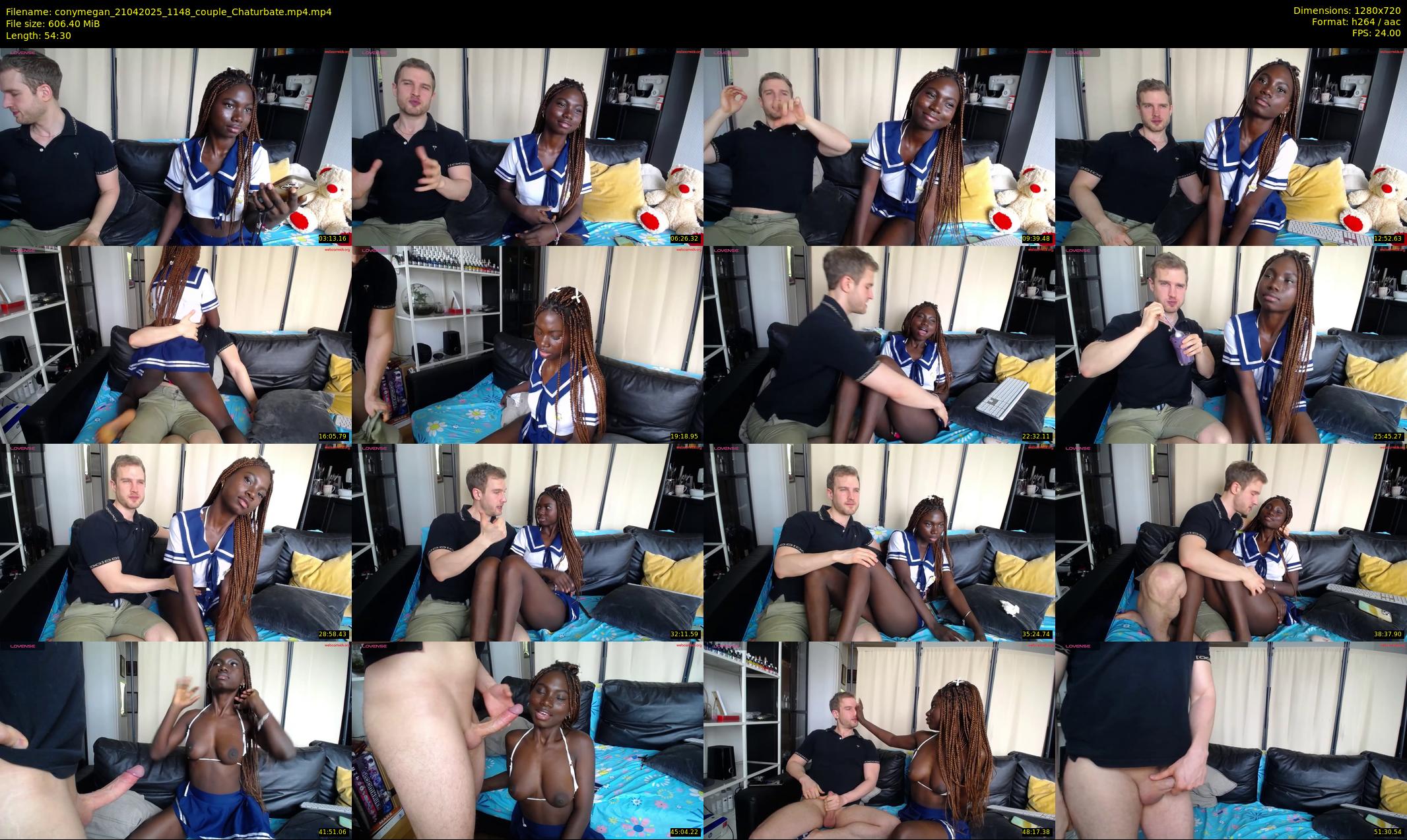 conymegan — 55 minute Chaturbate female cam show recording, 720p, Apr 21, 2025