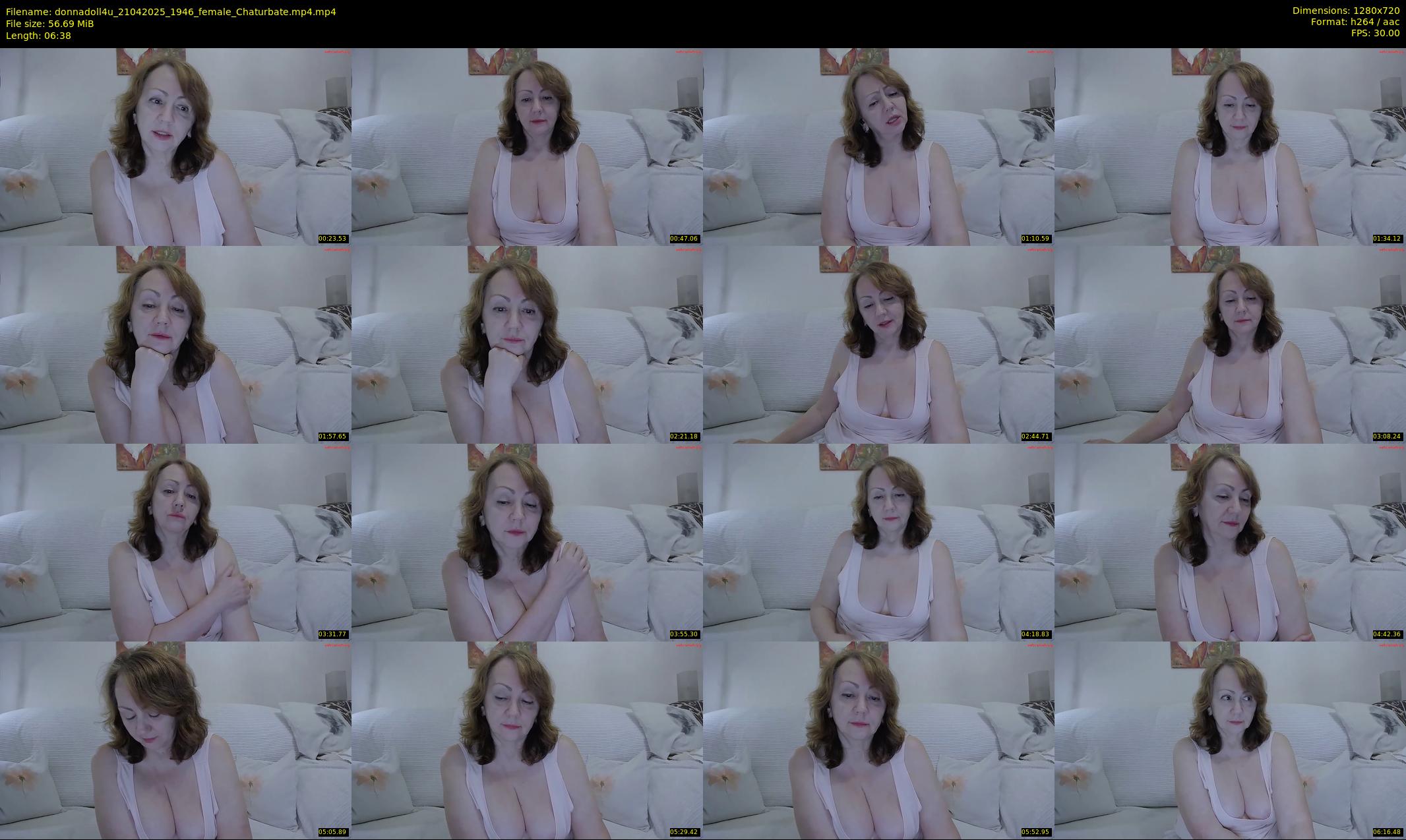 donnadoll4u — 7 minute Chaturbate female cam show recording, 720p, Apr 21, 2025