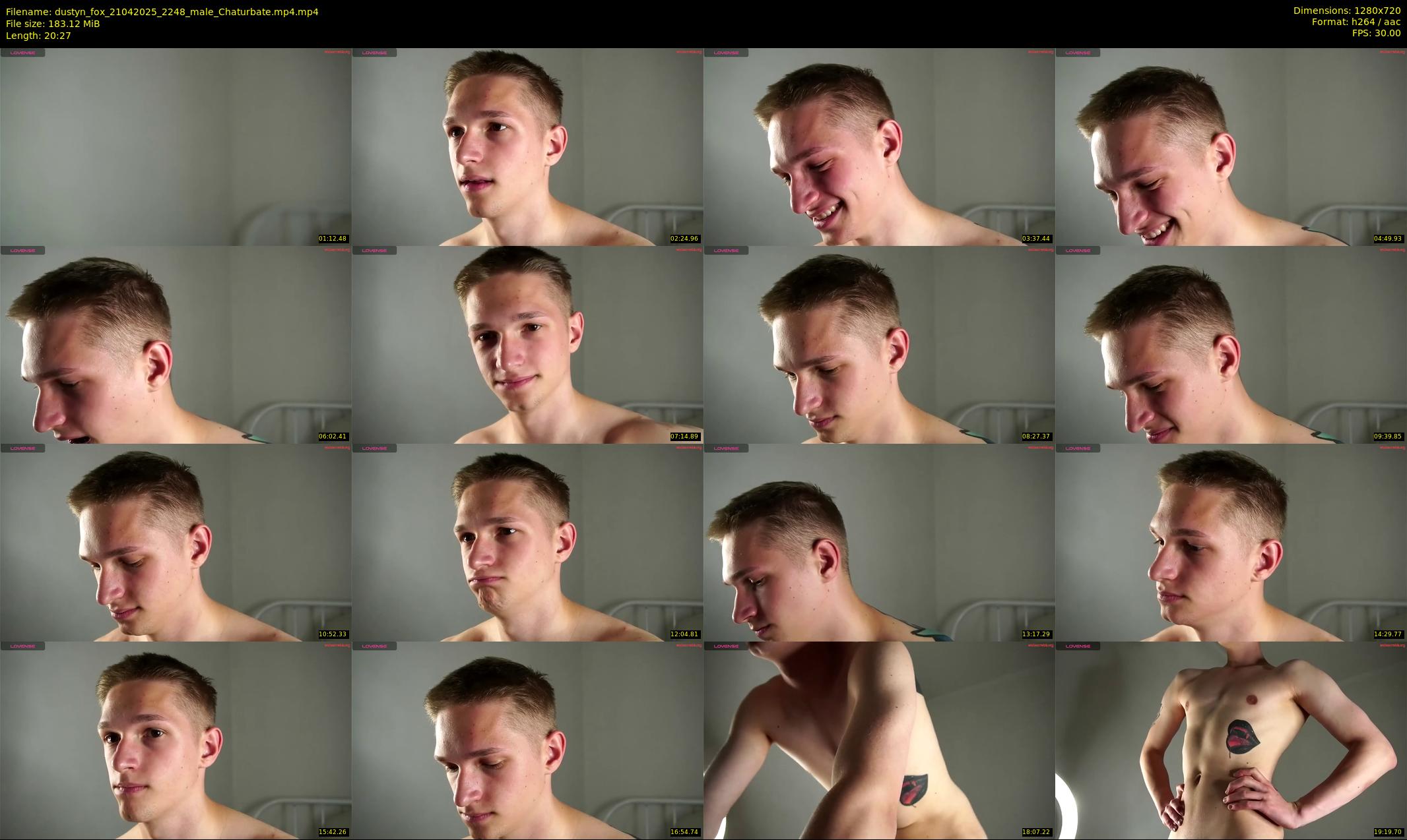 dustyn_fox — 21 minute Chaturbate male cam show recording, 720p, Apr 21, 2025