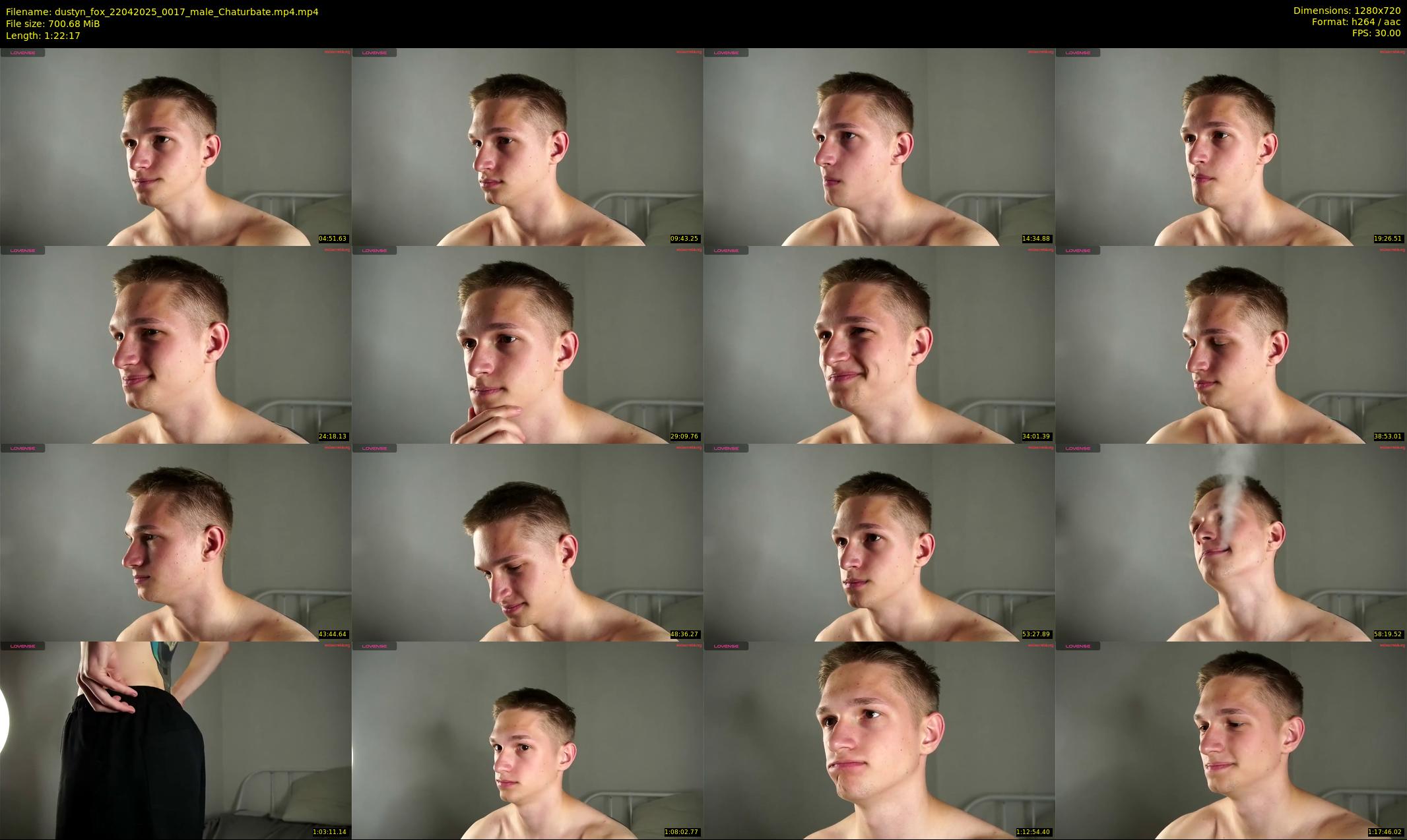 dustyn_fox — 83 minute Chaturbate male cam show recording, 720p, Apr 22, 2025