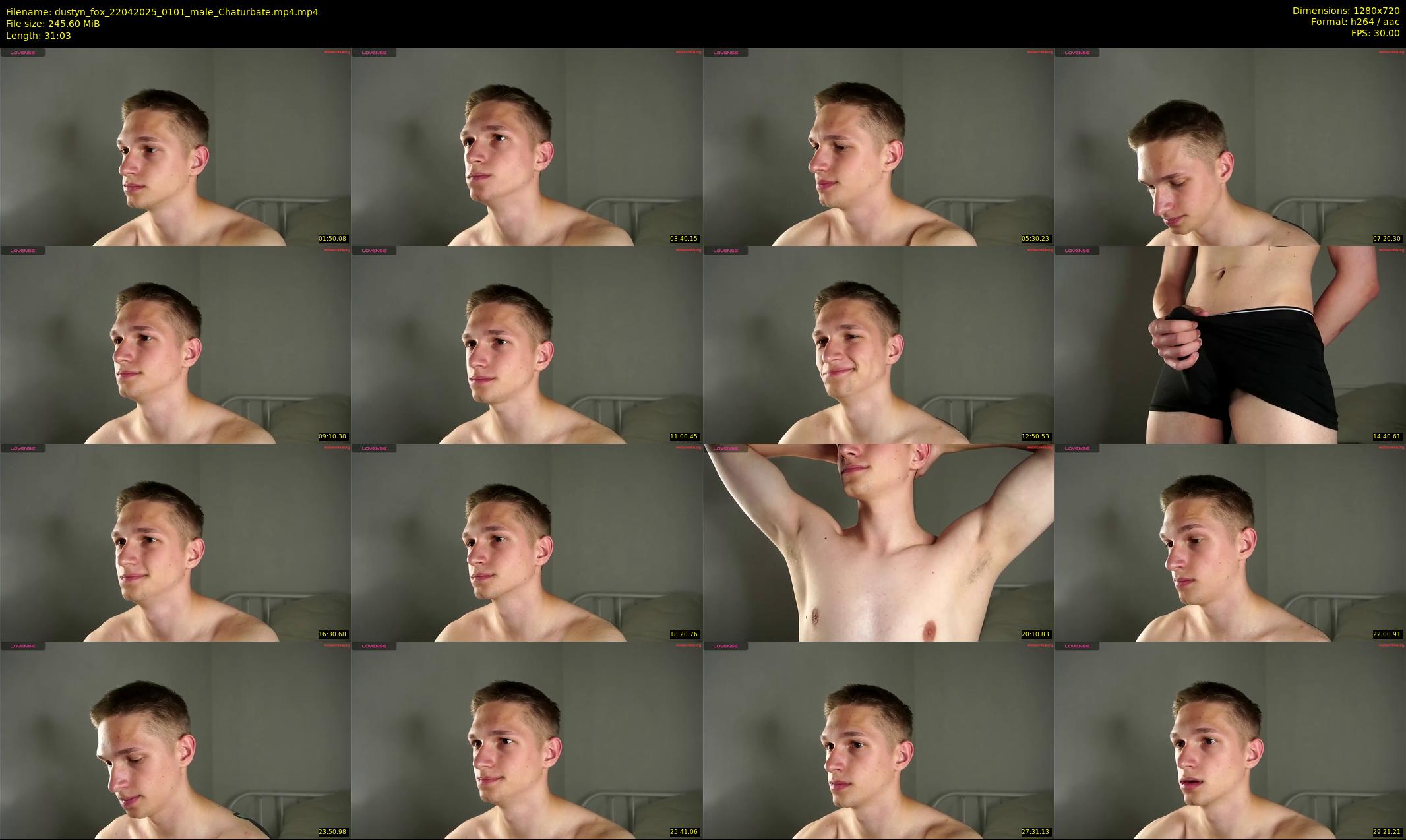 dustyn_fox — 32 minute Chaturbate male cam show recording, 720p, Apr 22, 2025