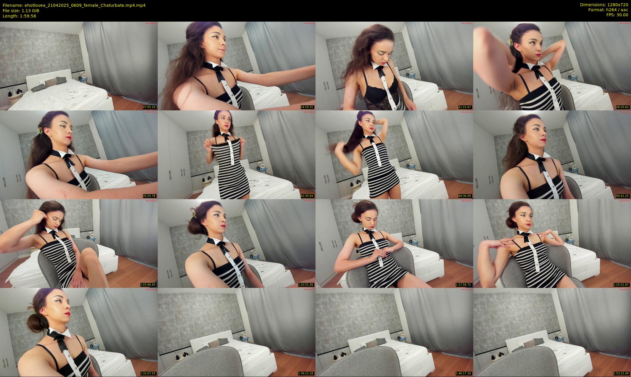 ehotlovea — 120 minute Chaturbate female cam show recording, 720p, Apr 21, 2025