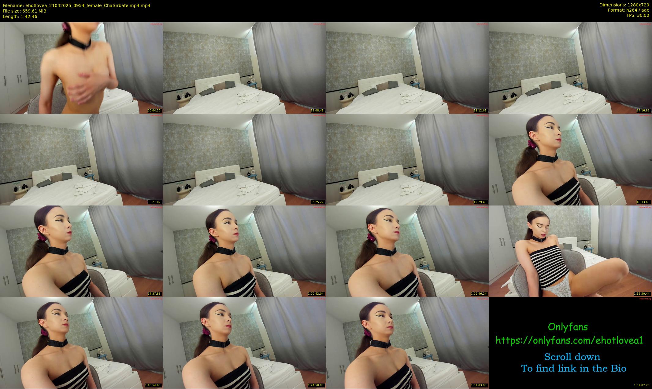 ehotlovea — 103 minute Chaturbate female cam show recording, 720p, Apr 21, 2025