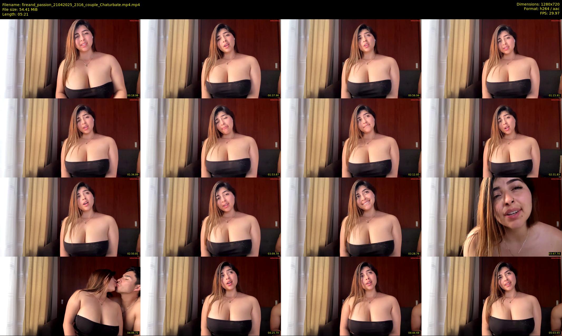 fireand_passion — 6 minute Chaturbate couple cam show recording, 720p, Apr 21, 2025