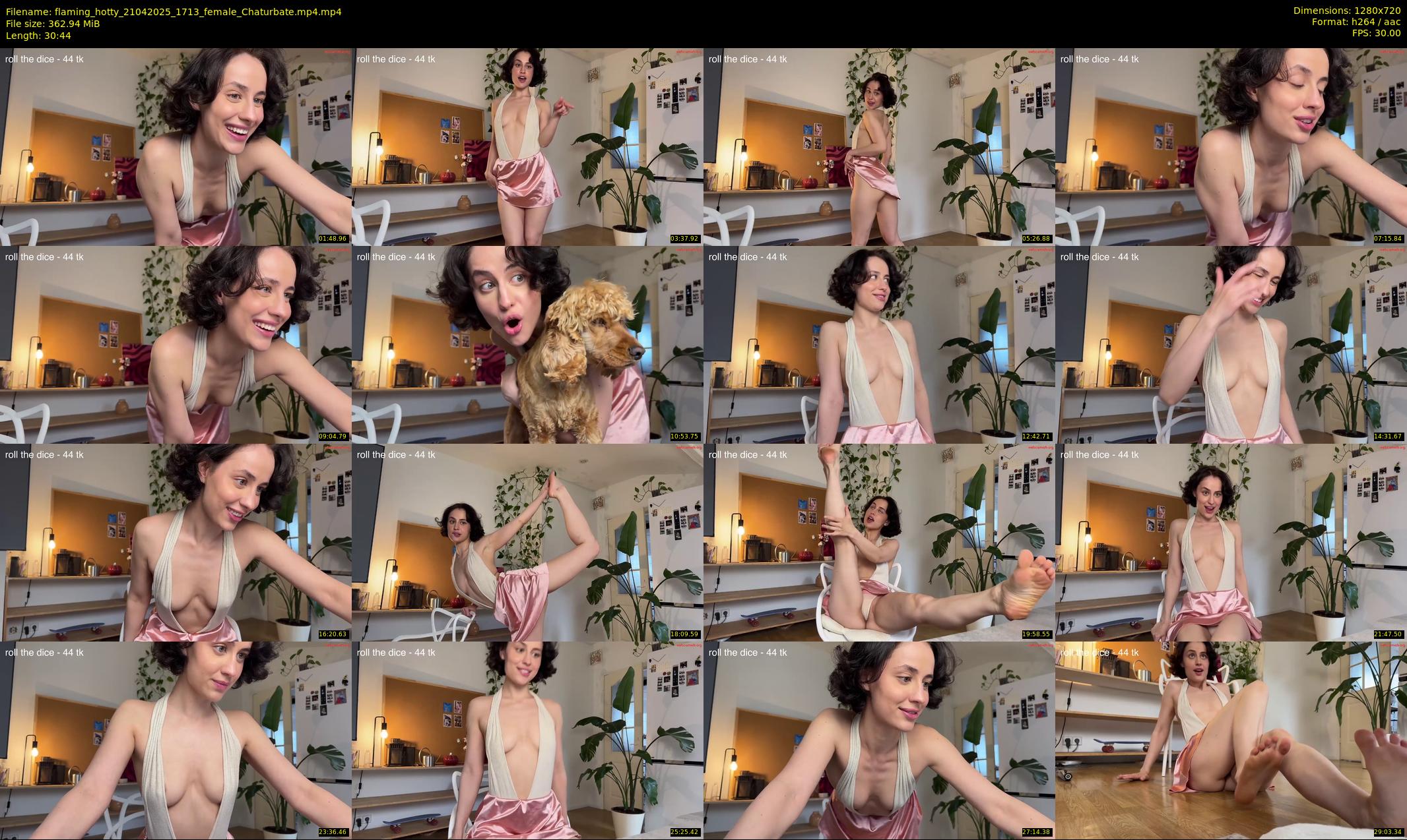 flaming_hotty — 31 minute Chaturbate female cam show recording, 720p, Apr 21, 2025