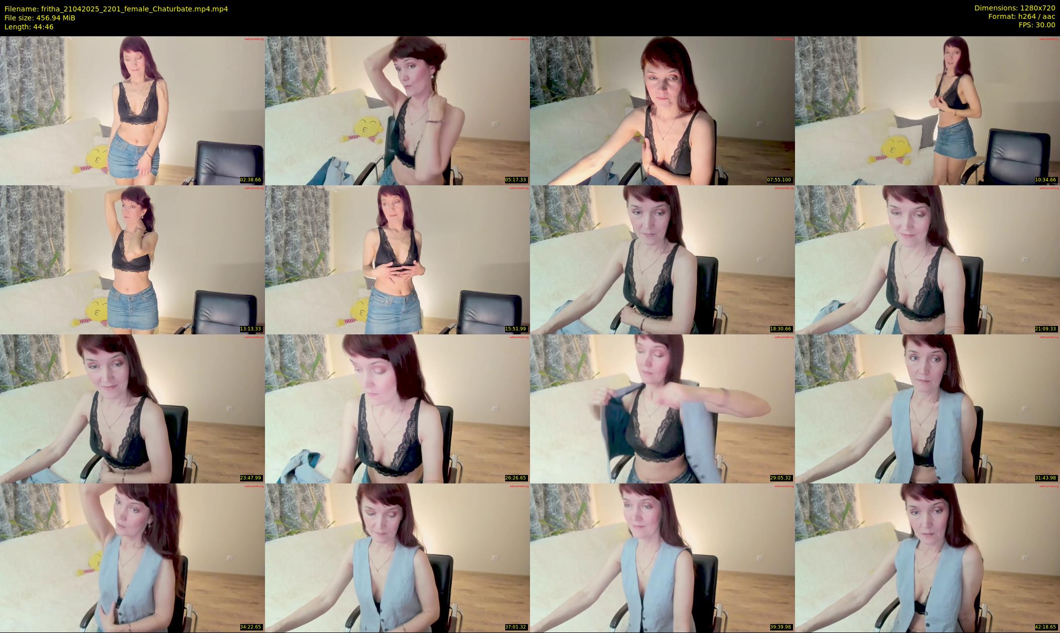 fritha — 45 minute Chaturbate female cam show recording, 720p, Apr 21, 2025