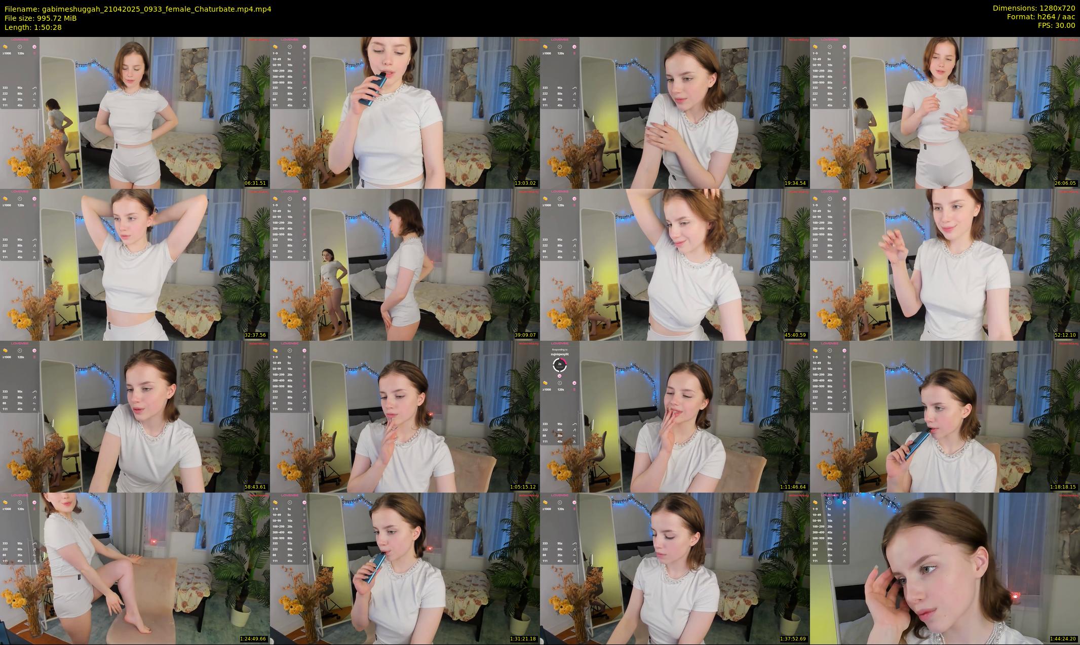 gabimeshuggah — 111 minute Chaturbate female cam show recording, 720p, Apr 21, 2025