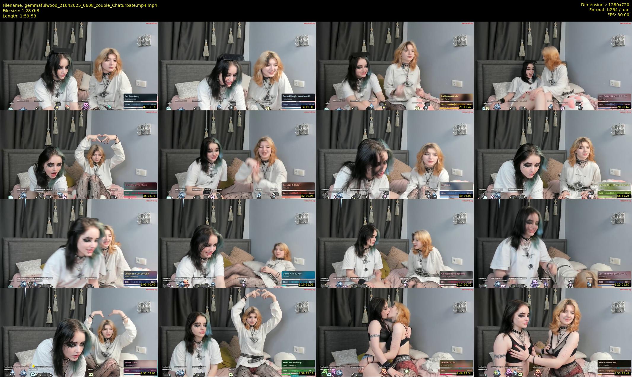 gemmafulwood — 120 minute Chaturbate female cam show recording, 720p, Apr 21, 2025