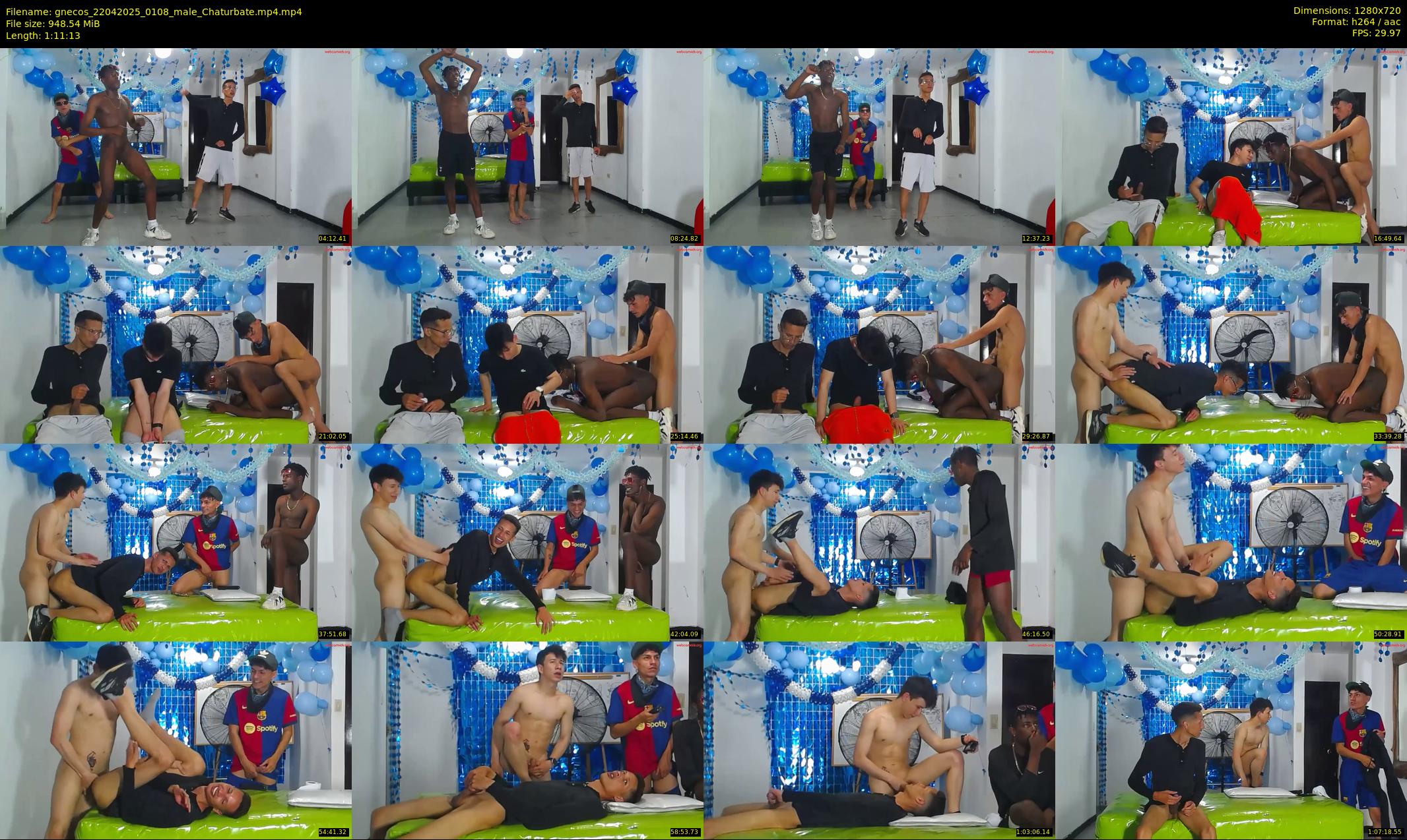 gnecos — 72 minute Chaturbate male cam show recording, 720p, Apr 22, 2025