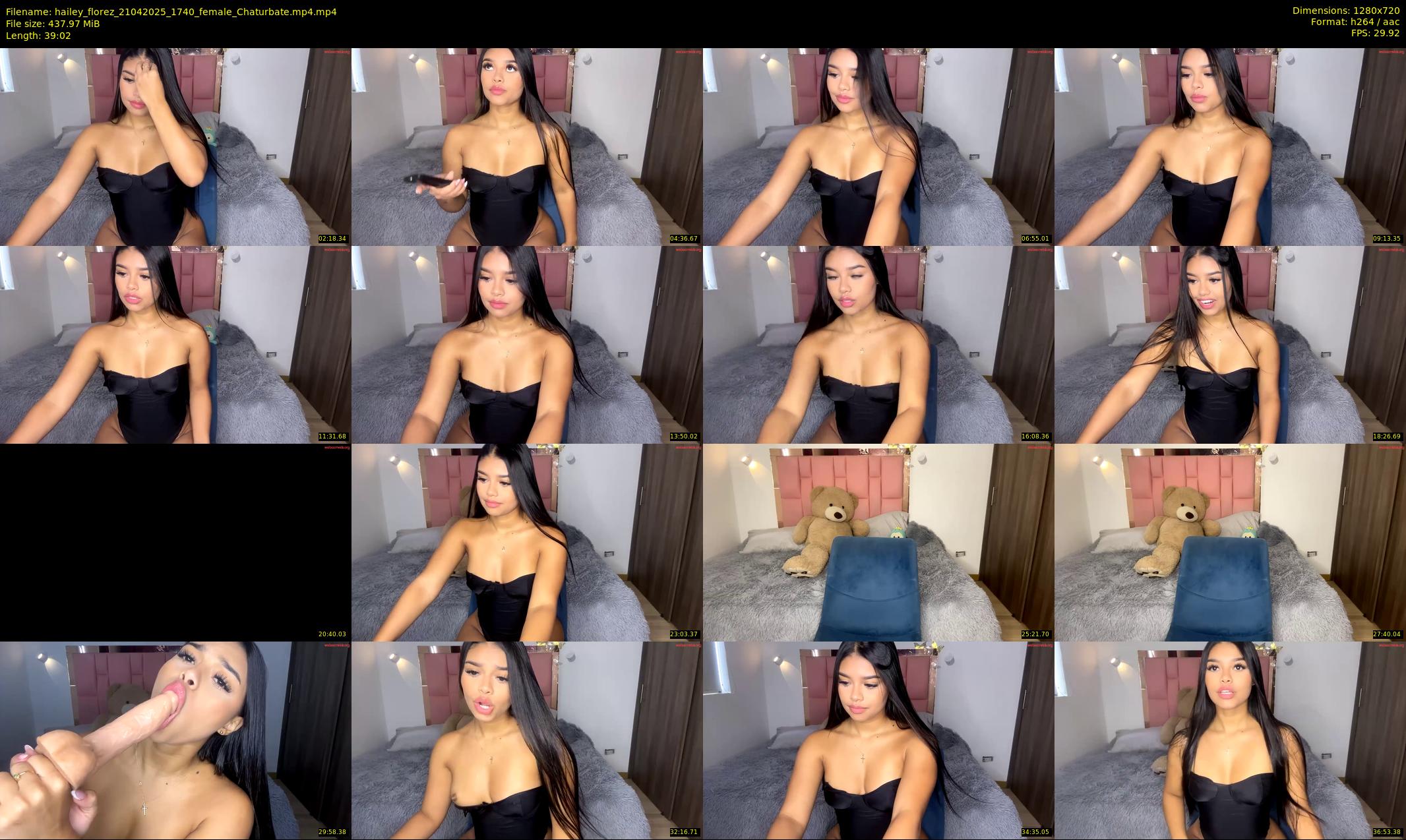 hailey_florez — 40 minute Chaturbate female cam show recording, 720p, Apr 21, 2025