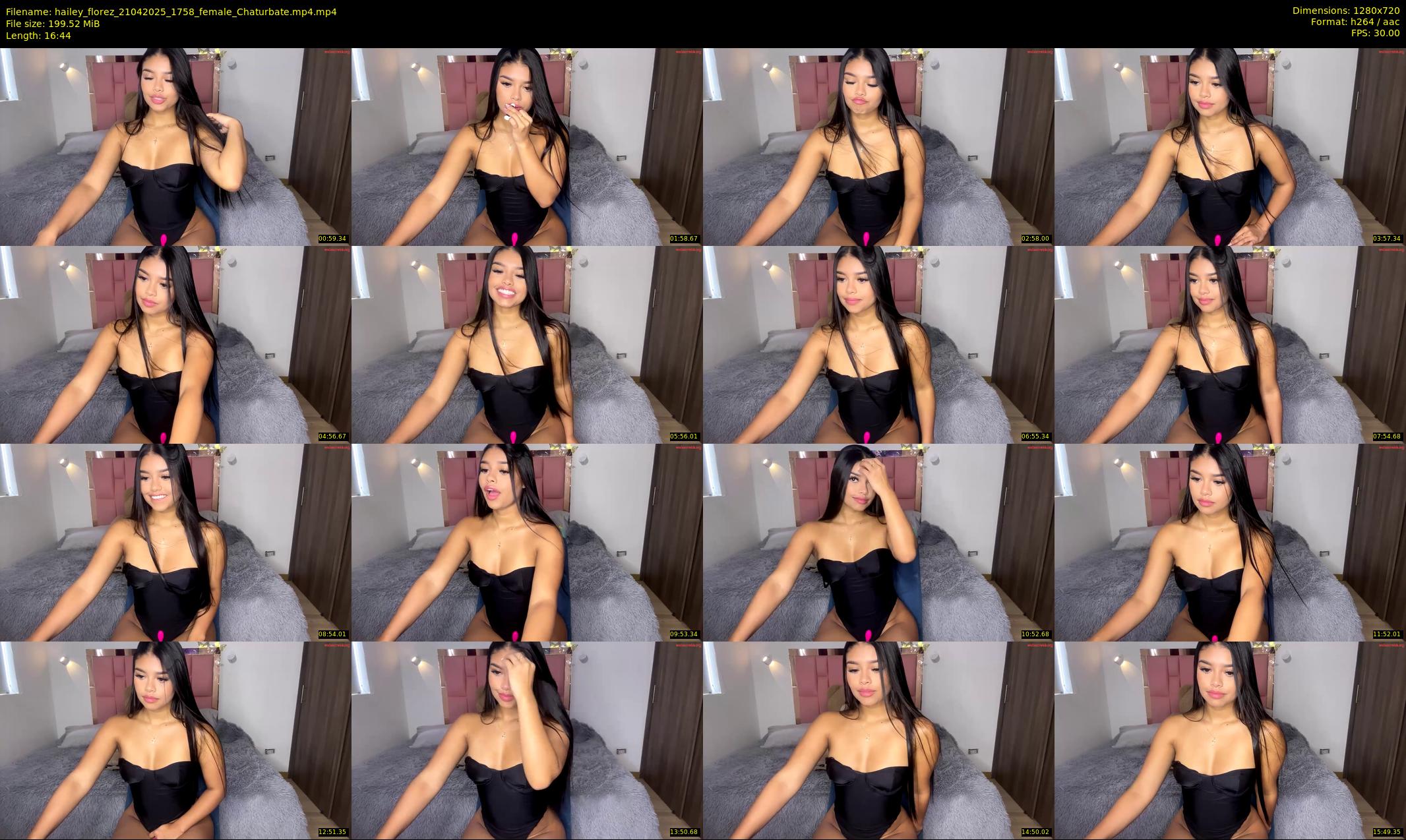 hailey_florez — 17 minute Chaturbate female cam show recording, 720p, Apr 21, 2025