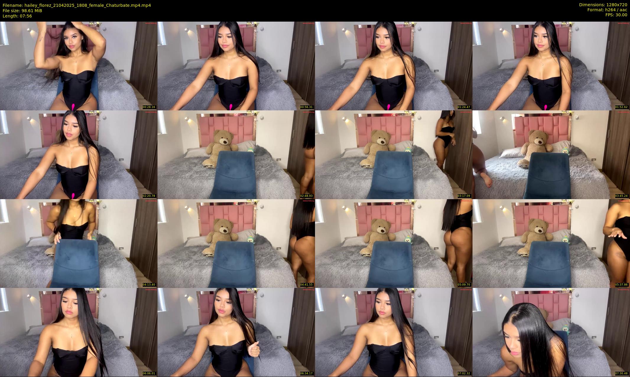 hailey_florez — 8 minute Chaturbate female cam show recording, 720p, Apr 21, 2025
