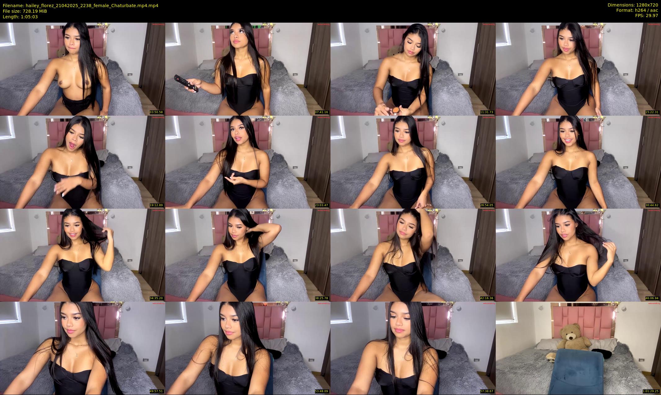 hailey_florez — 66 minute Chaturbate female cam show recording, 720p, Apr 21, 2025