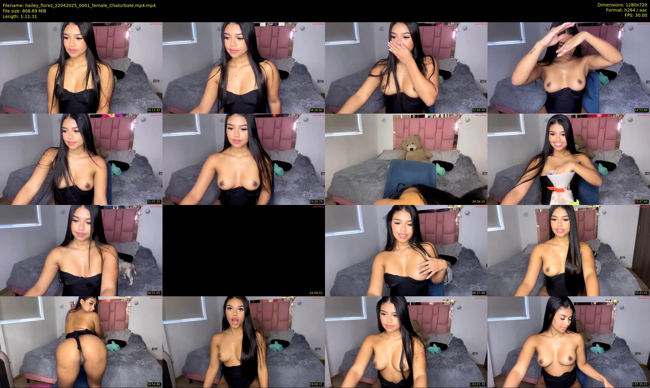 hailey_florez — 72 minute Chaturbate female cam show recording, 720p, Apr 22, 2025