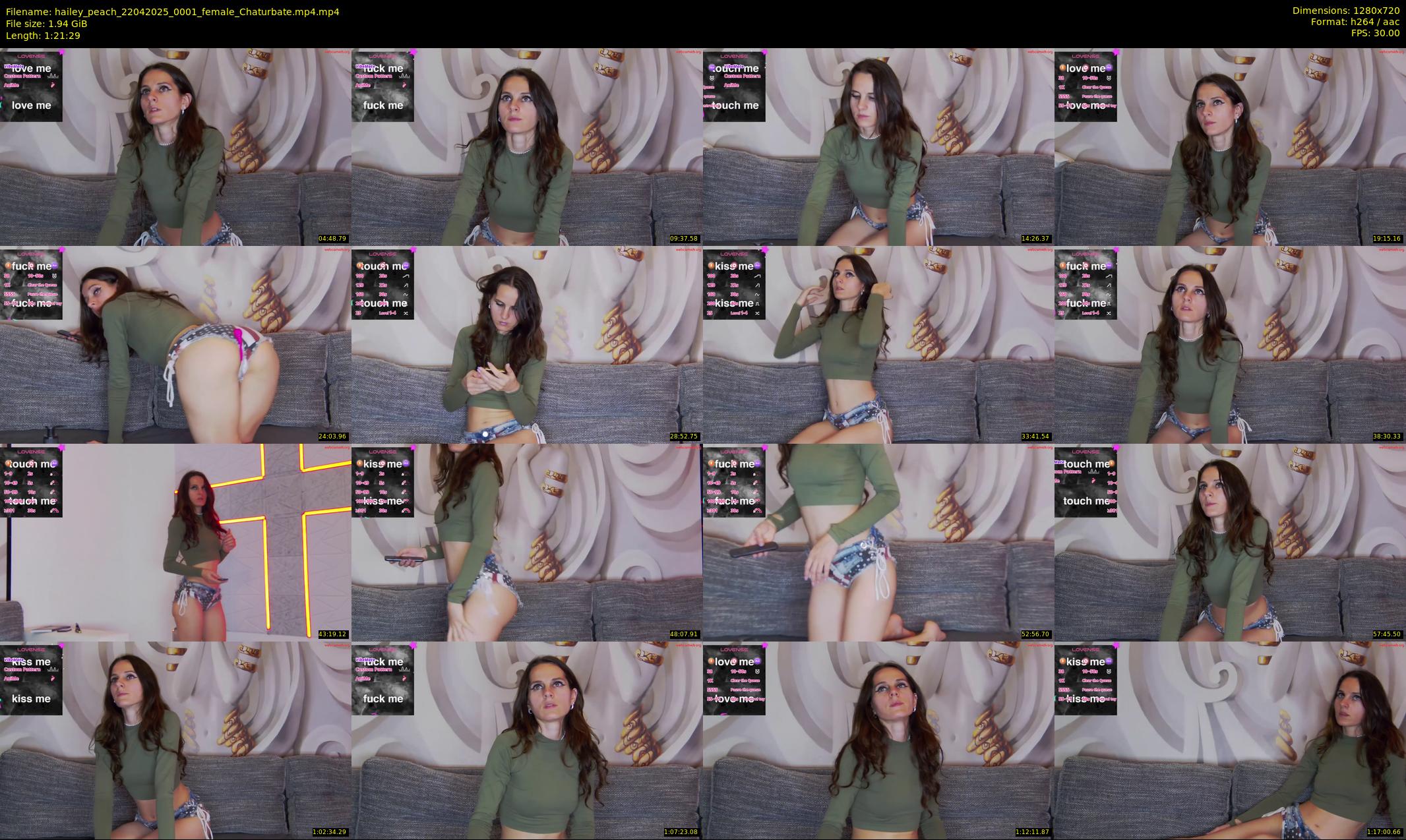 hailey_peach — 82 minute Chaturbate female cam show recording, 720p, Apr 22, 2025