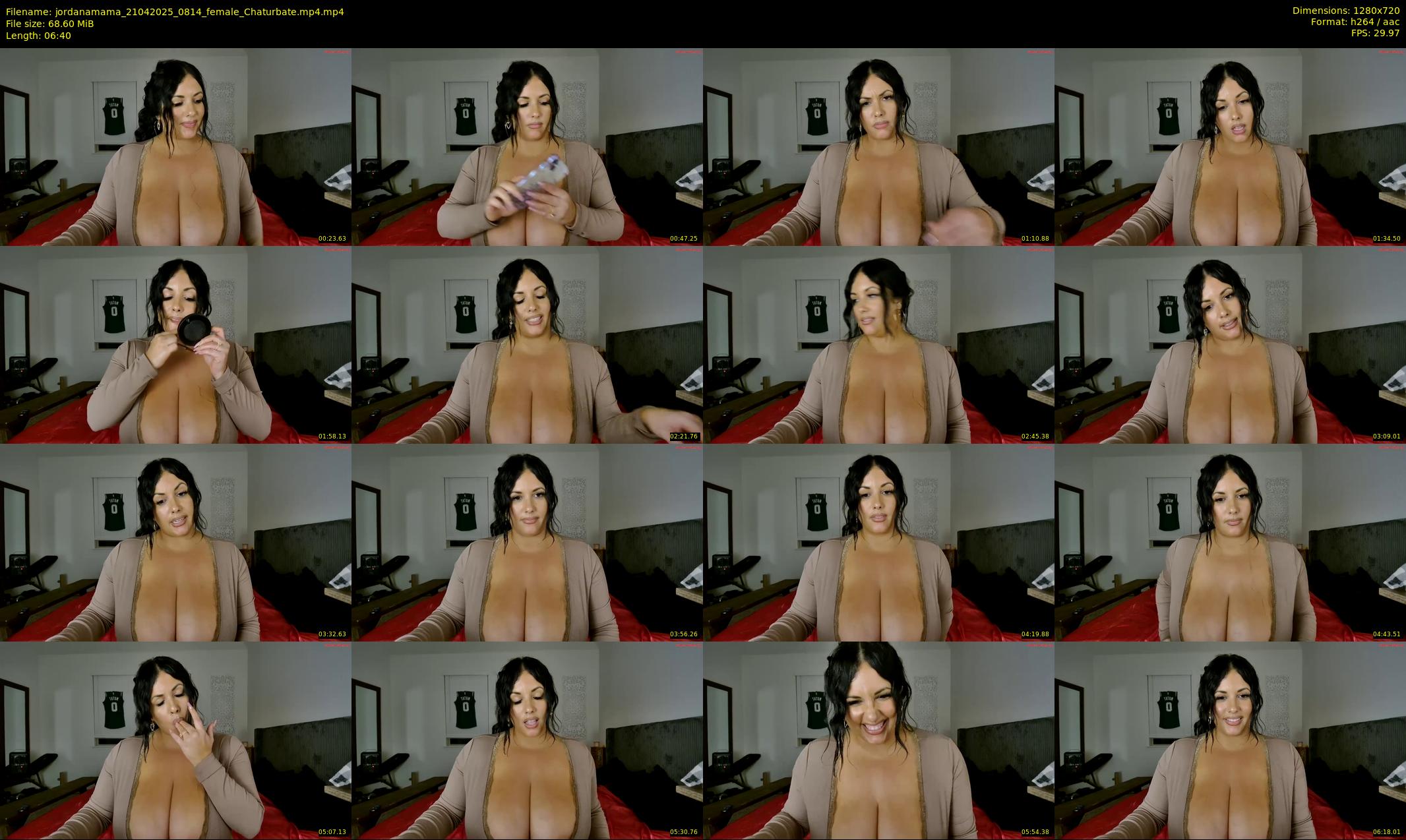 jordanamama — 7 minute Chaturbate couple cam show recording, 720p, Apr 21, 2025