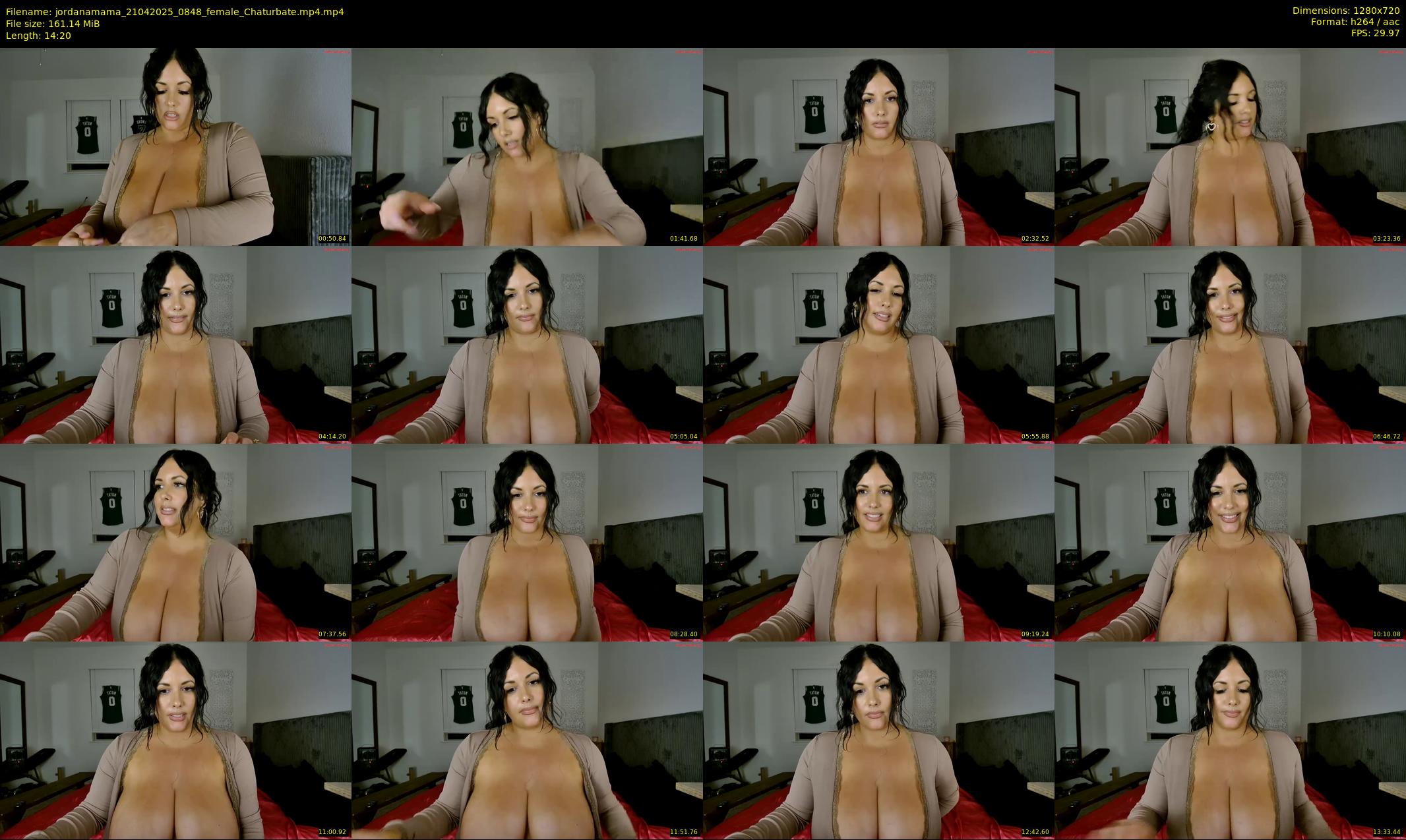 jordanamama — 15 minute Chaturbate couple cam show recording, 720p, Apr 21, 2025